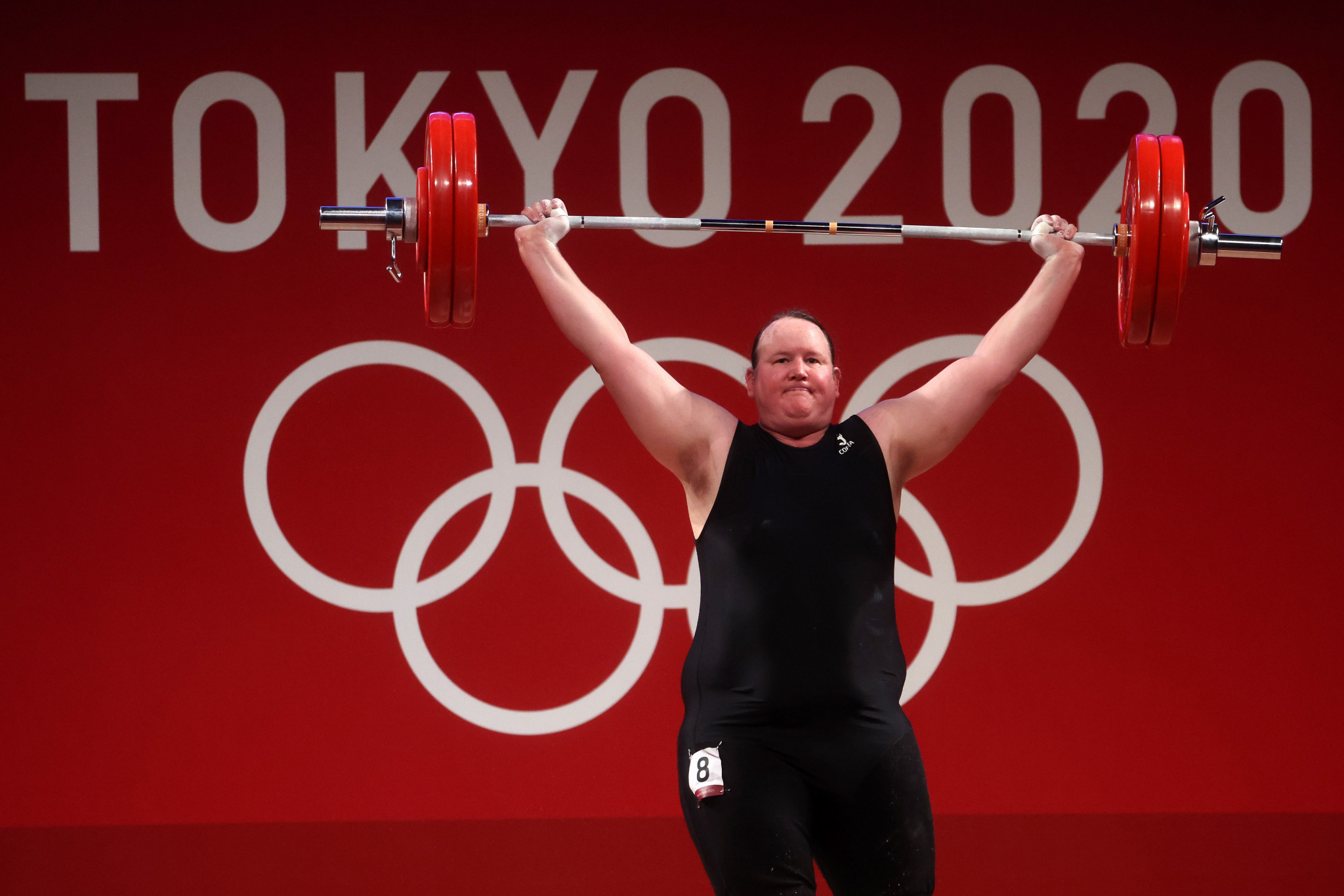 Weightlifter Laurel Hubbard made history by becoming the first transgender athlete to compete at the Olympics when she participated at Tokyo 2020 ©Getty Images