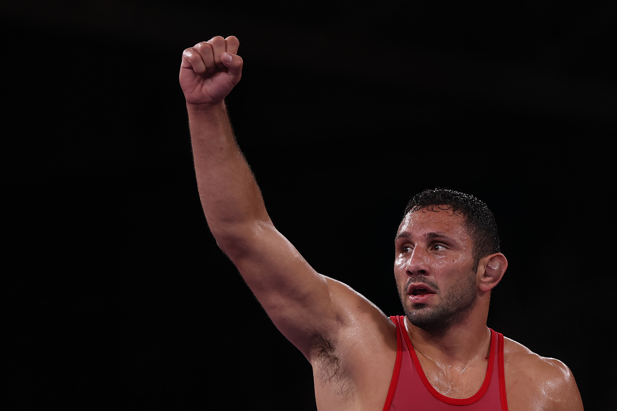 Amine becomes first San Marino gold medallist at European Wrestling Championships