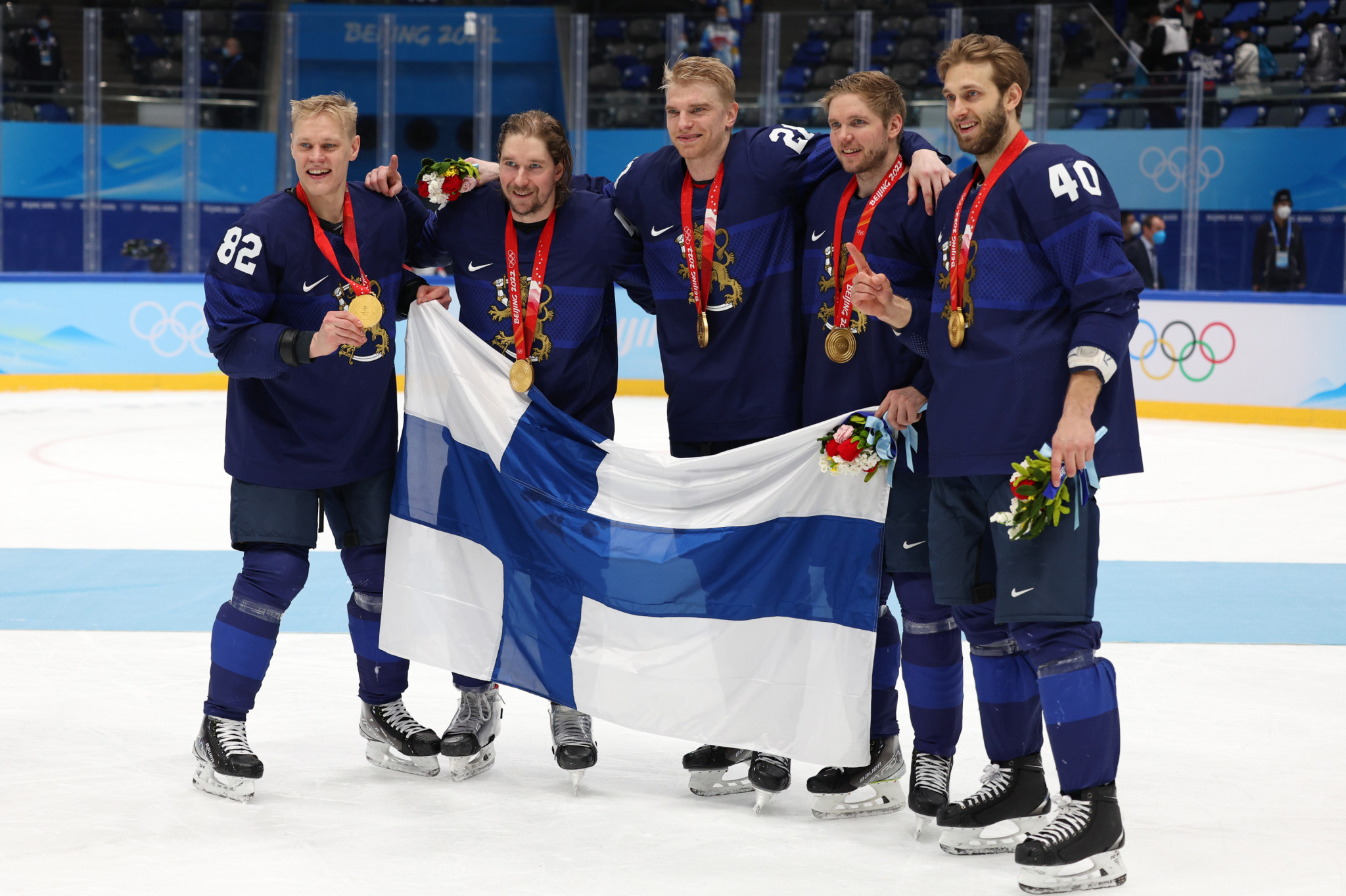 Finland won Olympic ice hockey gold at Beijing 2022  ©Getty Images