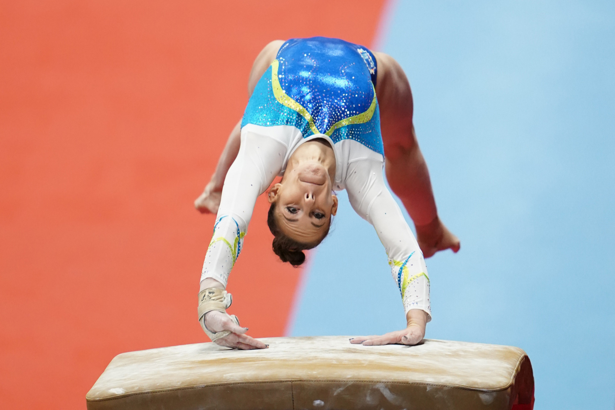 Tjasa Kysselef is tipped for vault success in Baku ©Getty Images