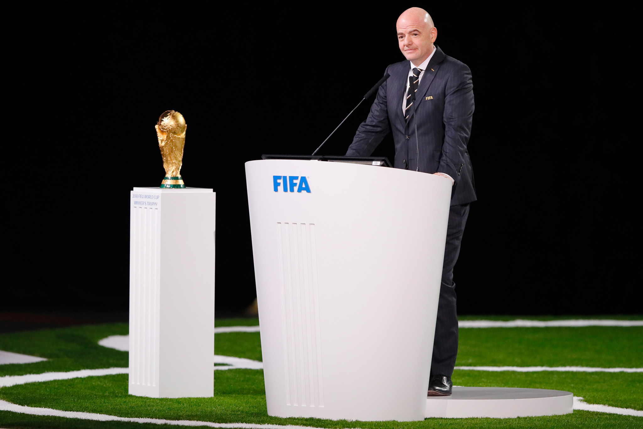 Gianni Infantino has previously said a biennial World Cup could bring 