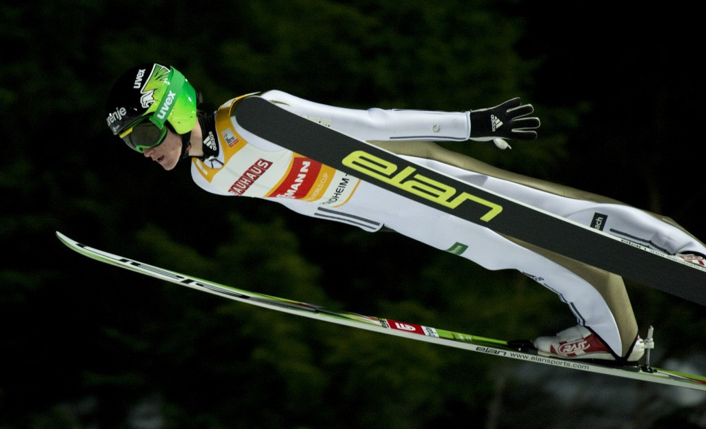 Peter Prevc could claim the men's World Cup title on Saturday