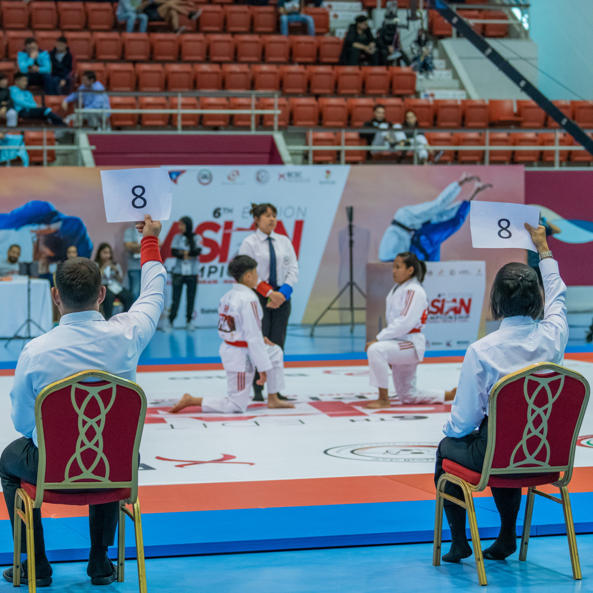 Thailand took top marks in the duo events ©JJAU