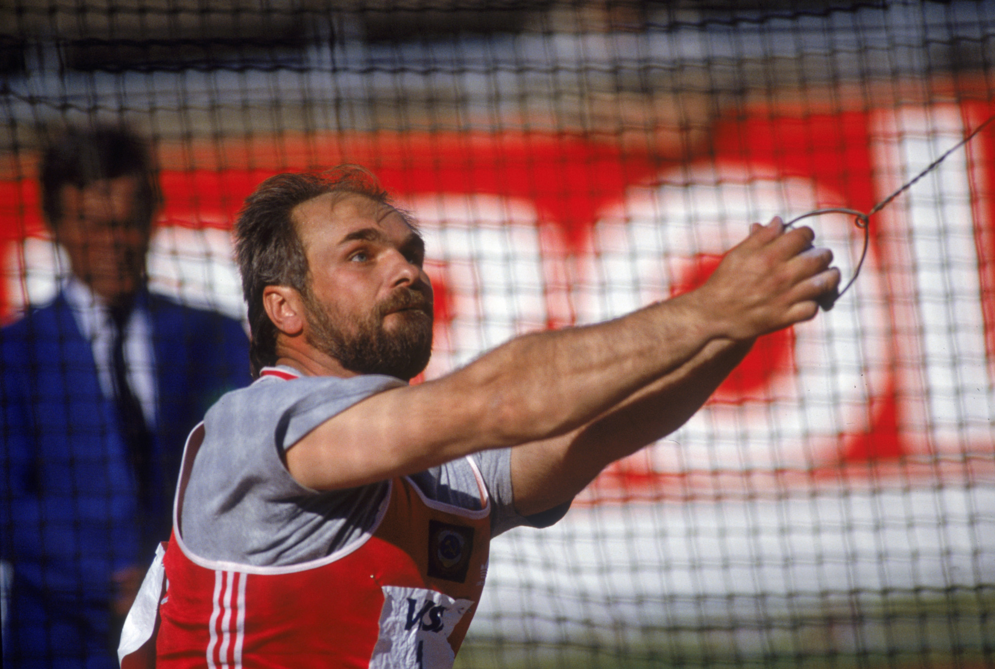 Double Olympic hammer gold medallist Yuri Sedykh won gold at Friendship 84 with a much longer throw than the 1984 Olympic gold medallist ©Getty Images