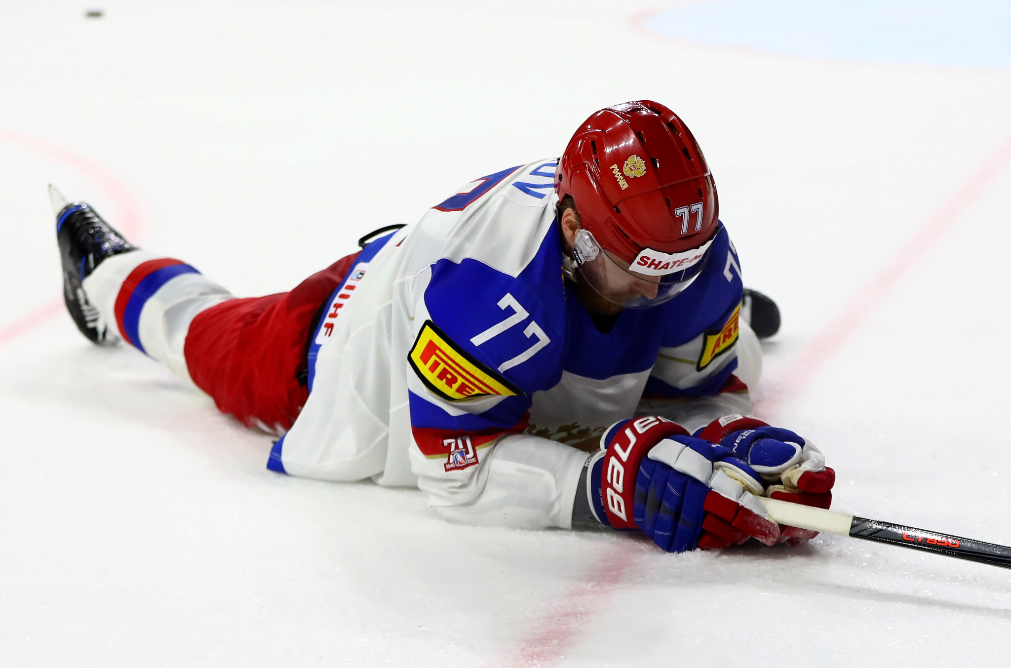 Russia and Belarus have been barred from competing at the Ice Hockey World Championship in May ©Getty Images