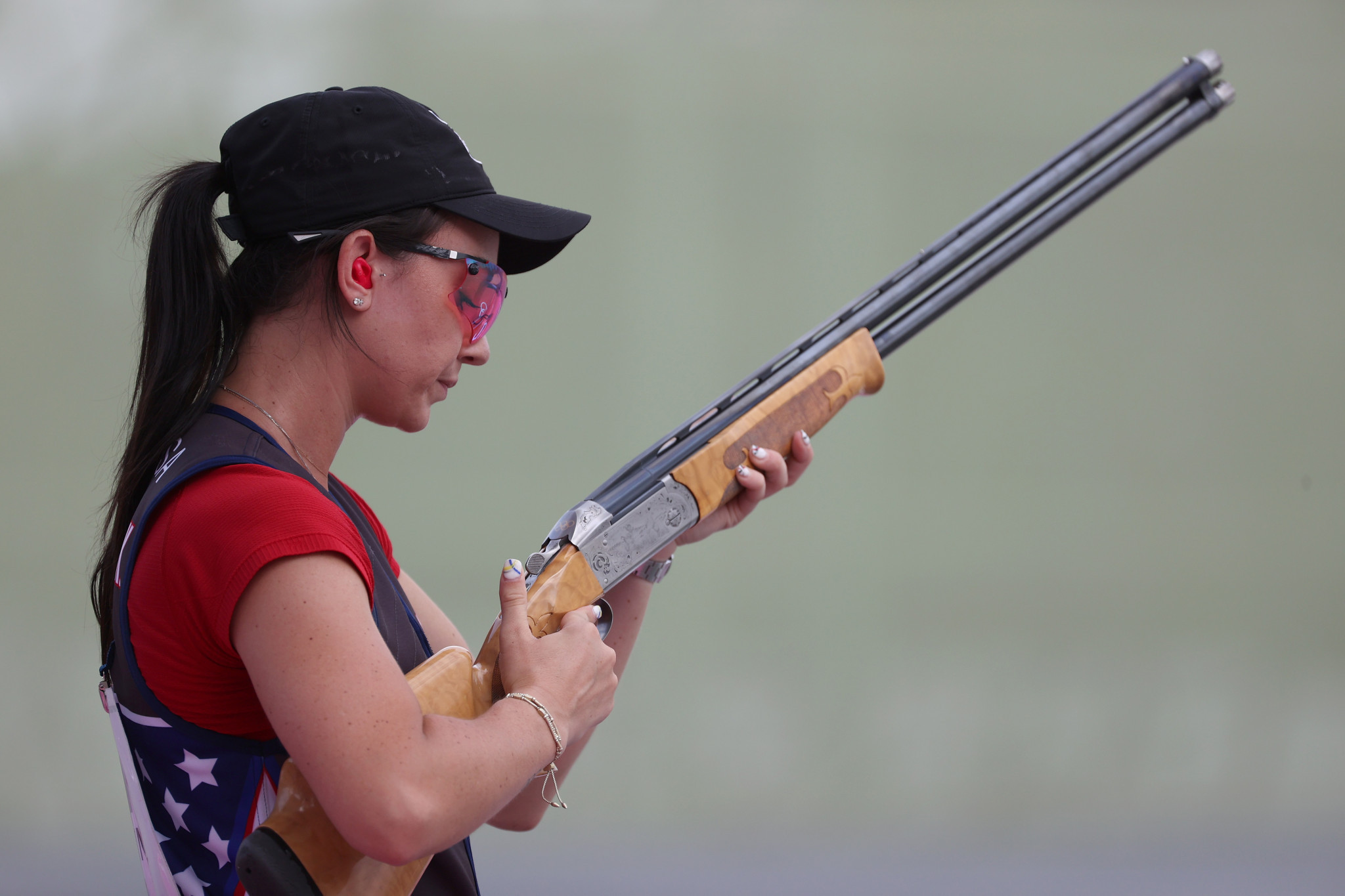 Olympic silver medallist Kayle Browning contributed to the US women's team trap victory at the ISSF Shotgun World Cup in Lima ©Getty Images