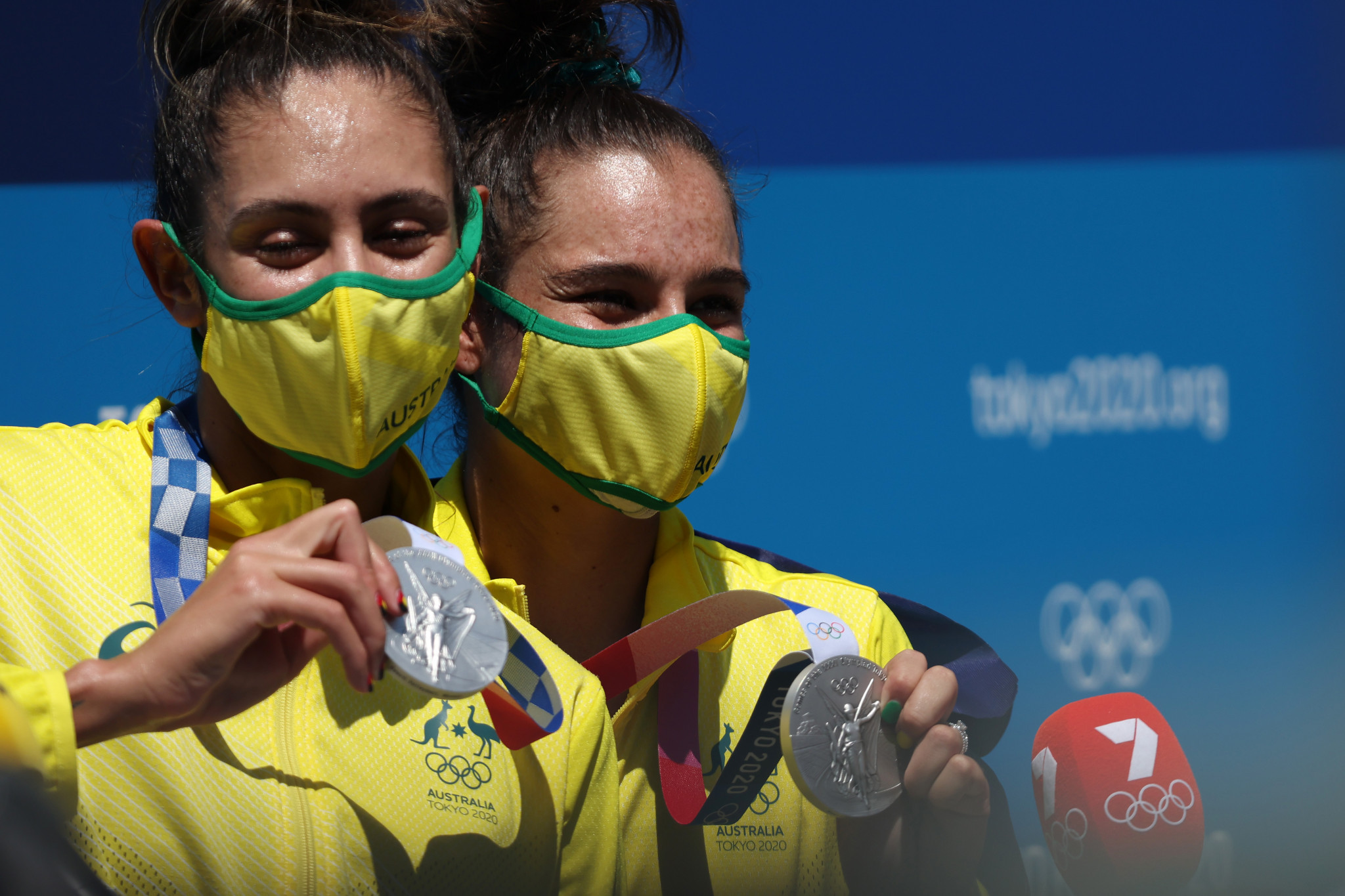 Taliqua Clancy and Mariafe Artacho del Solar won Olympic silver in the women's beach volleyball tournament ©Getty Images