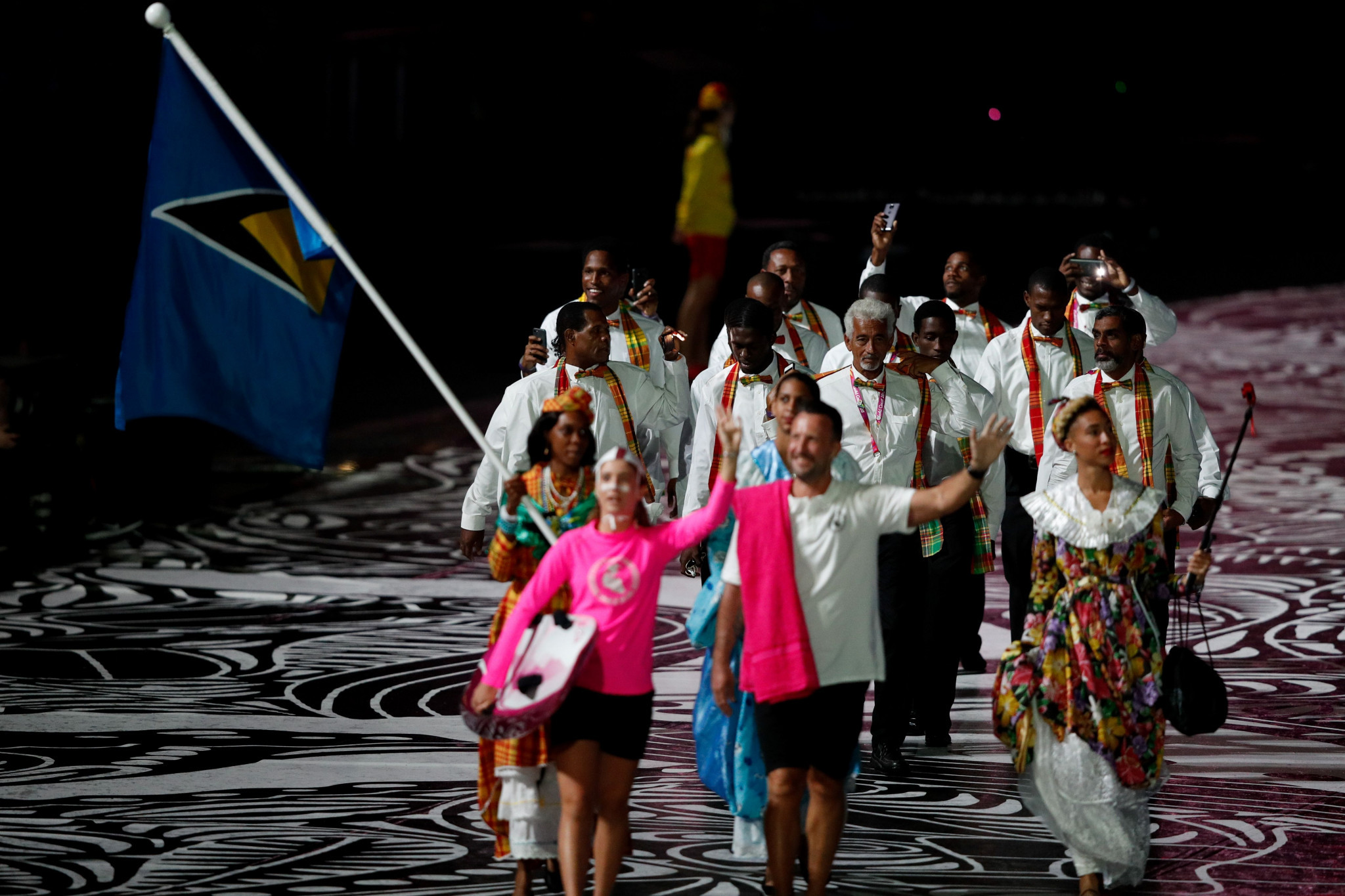 St Lucia has won four medals in its Commonwealth Games history ©Getty Images
