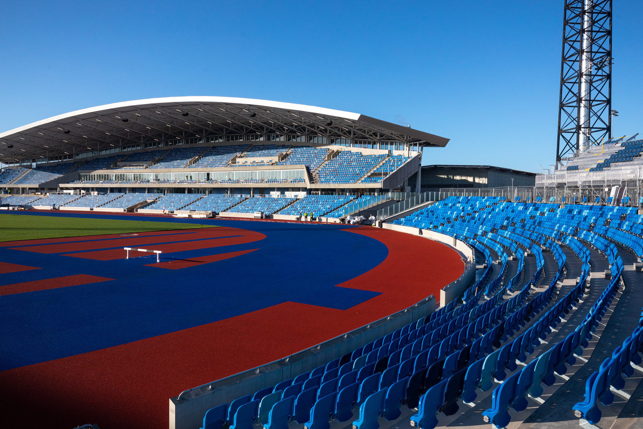 Alexander Stadium was among the venues visited ©Birmingham 2022