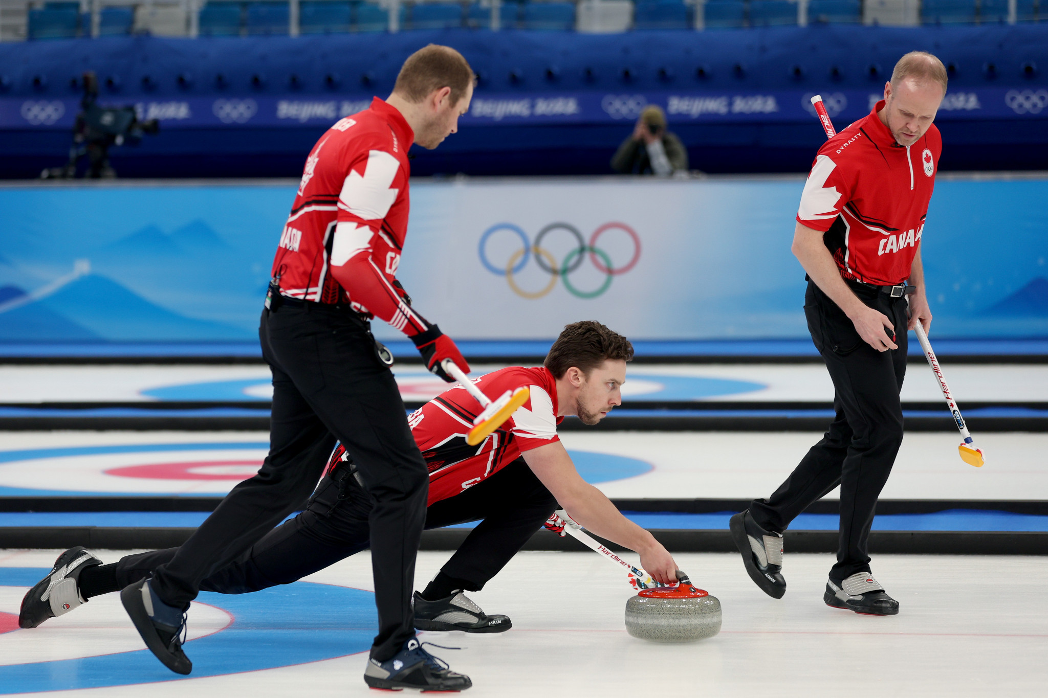 Canada took bronze at Beijing 2022, and have won the World Men's Curling Championship a record 36 times ©Getty Images