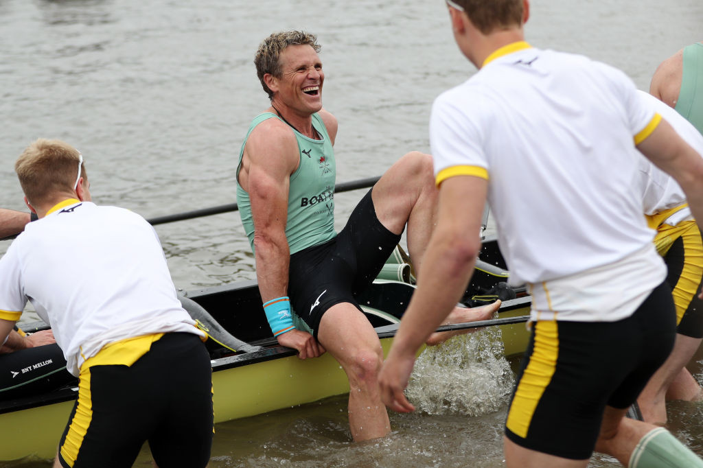 Double Olympic gold medallist James Cracknell became the oldest participant in the annual Boat Race in 2019 as he rowed in the winning Cambridge crew aged 46 ©Getty Images