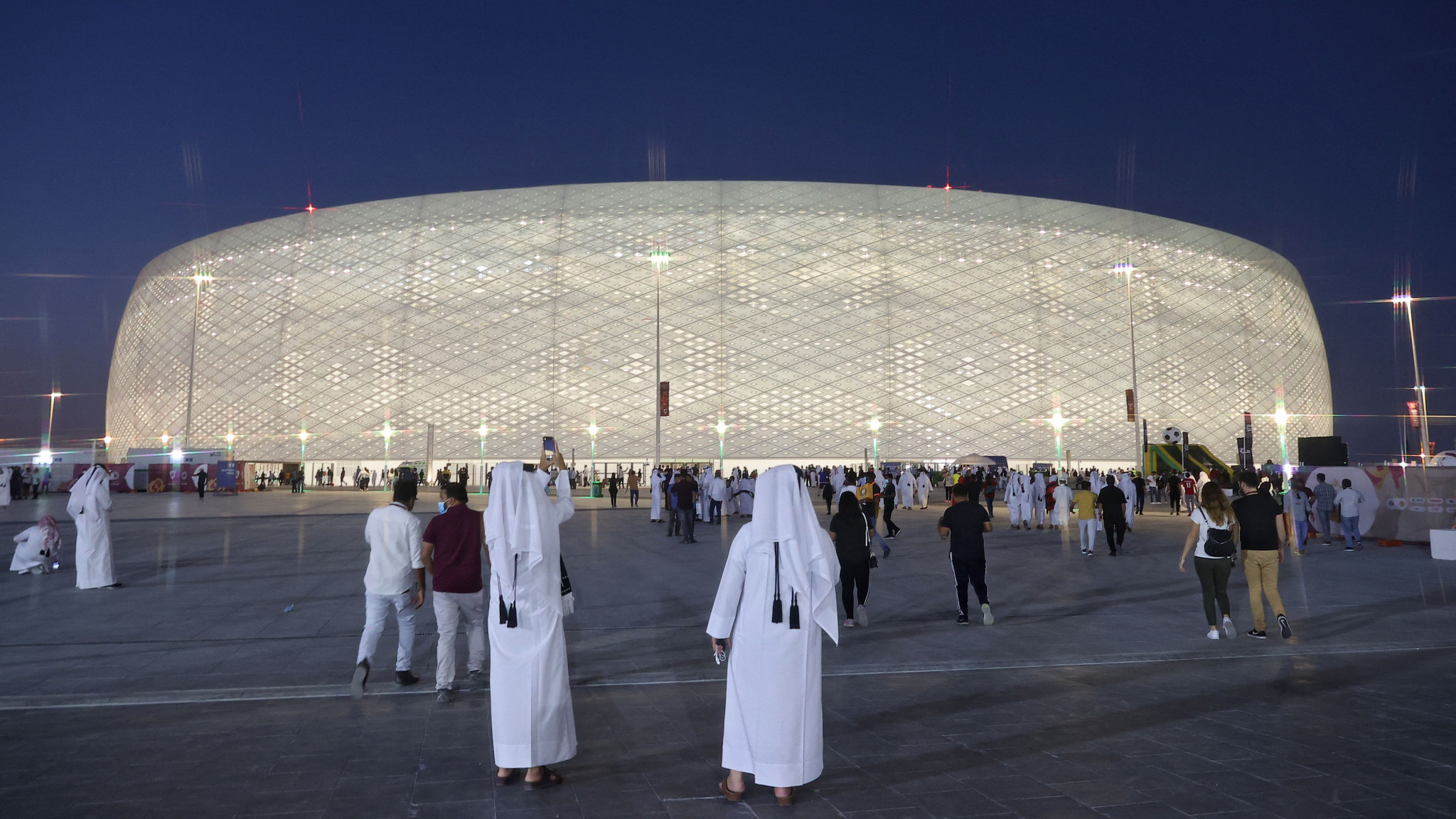 The Al Thumama Stadium is expected to stage the first game of the 2022 FIFA World Cup on November 21 ©Getty Images