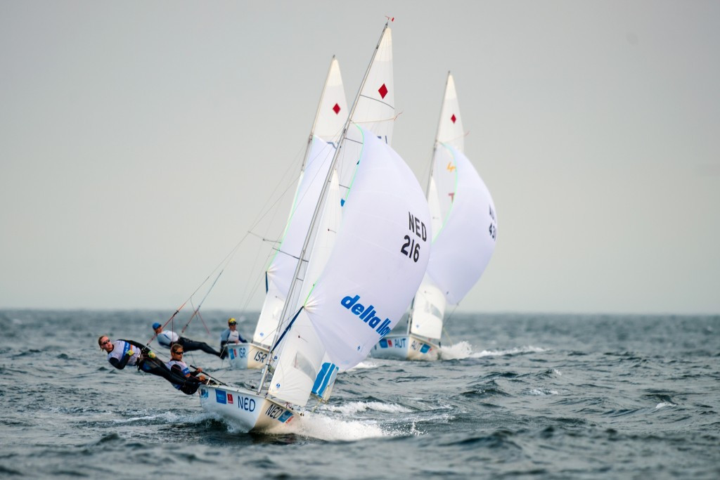 Three teams share women's lead after second day of 470 World Championships