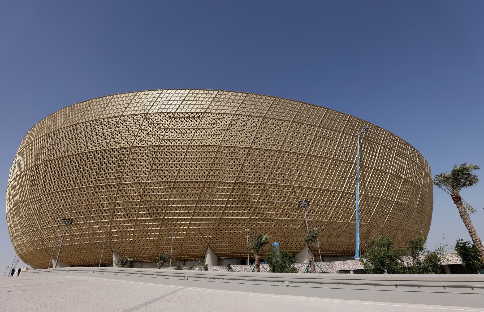 The Lusail International Stadium is due to host the men's FIFA World Cup final ©Getty Images
