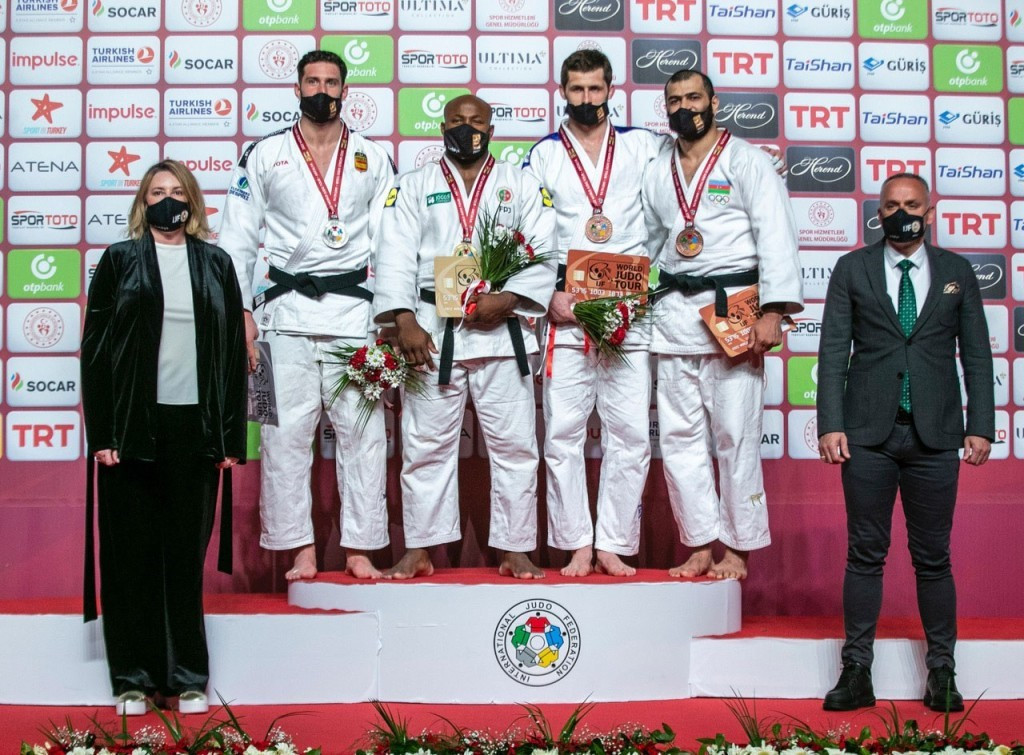 Portugal’s Jorge Fonseca won the men's under-100kg title in Antalya ©IJF