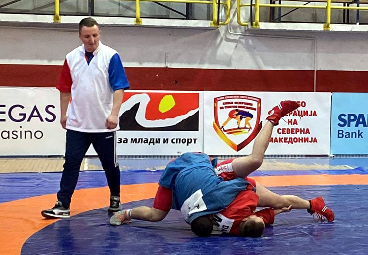 North Macedonia held Youth Sambo Championships to determine who will represent the country in international competitions ©FIAS