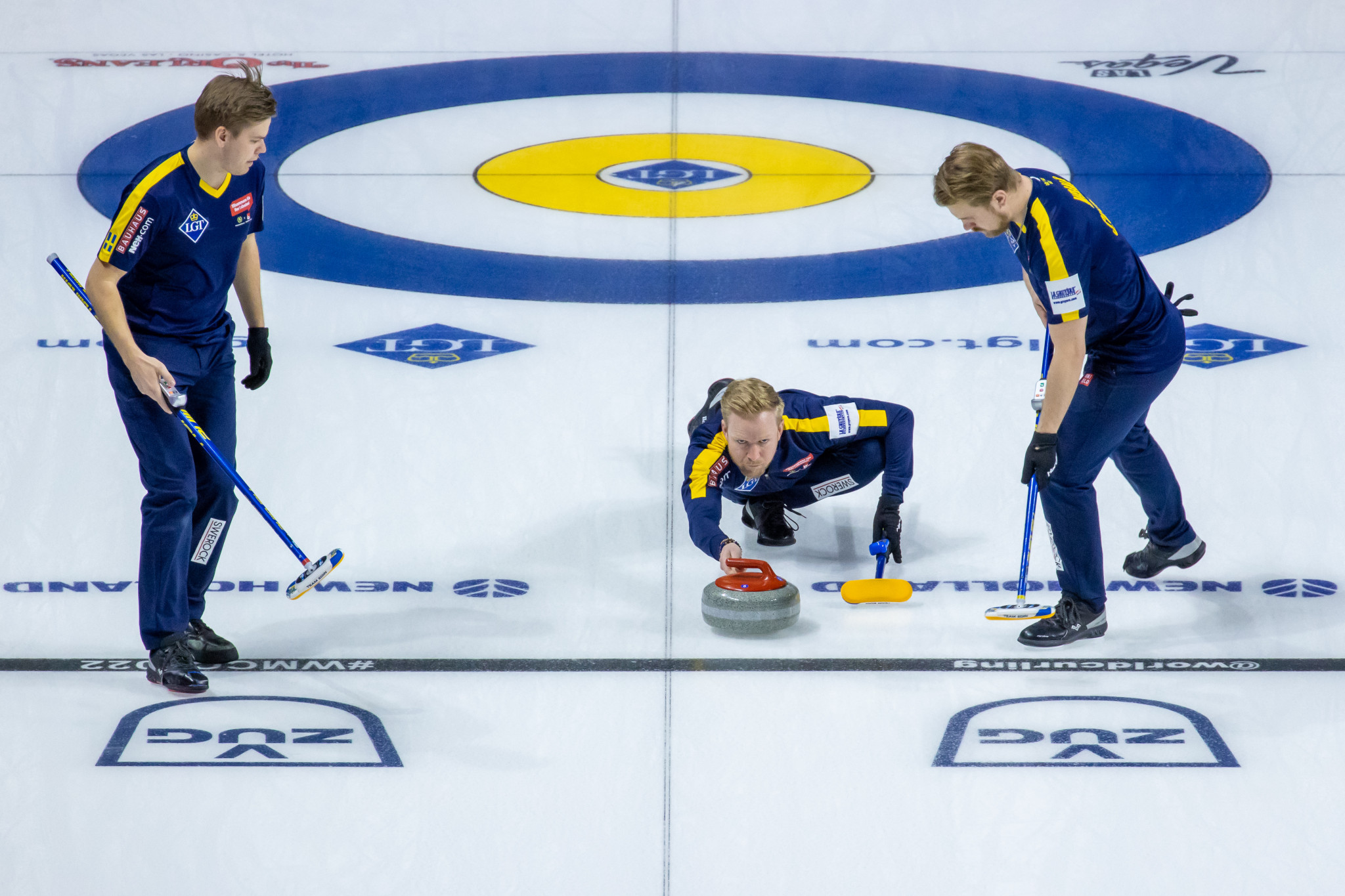 Defending champions Sweden slip to shock defeats at World Men's Curling Championship