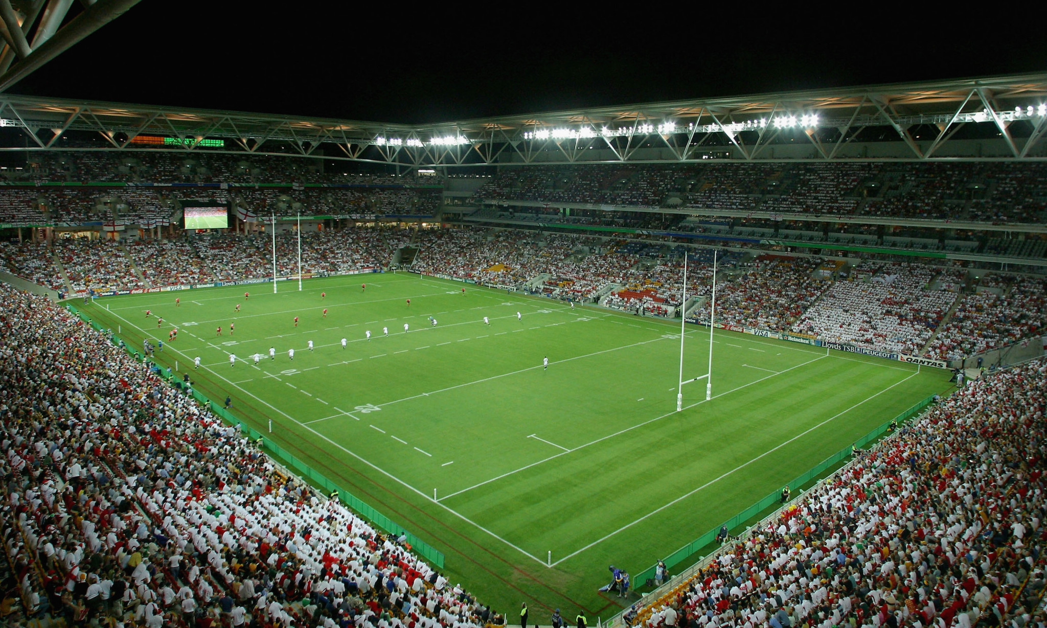 Brisbane was among the host cities when Australia staged the 2003 Rugby World Cup  ©Getty Images