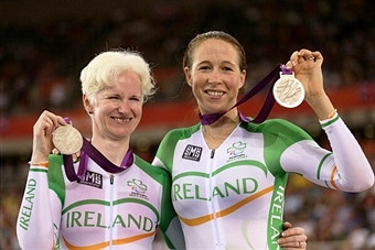 Catherine Walsh, left, is chair of the Paralympics Ireland Athletes' Commission ©Getty Images