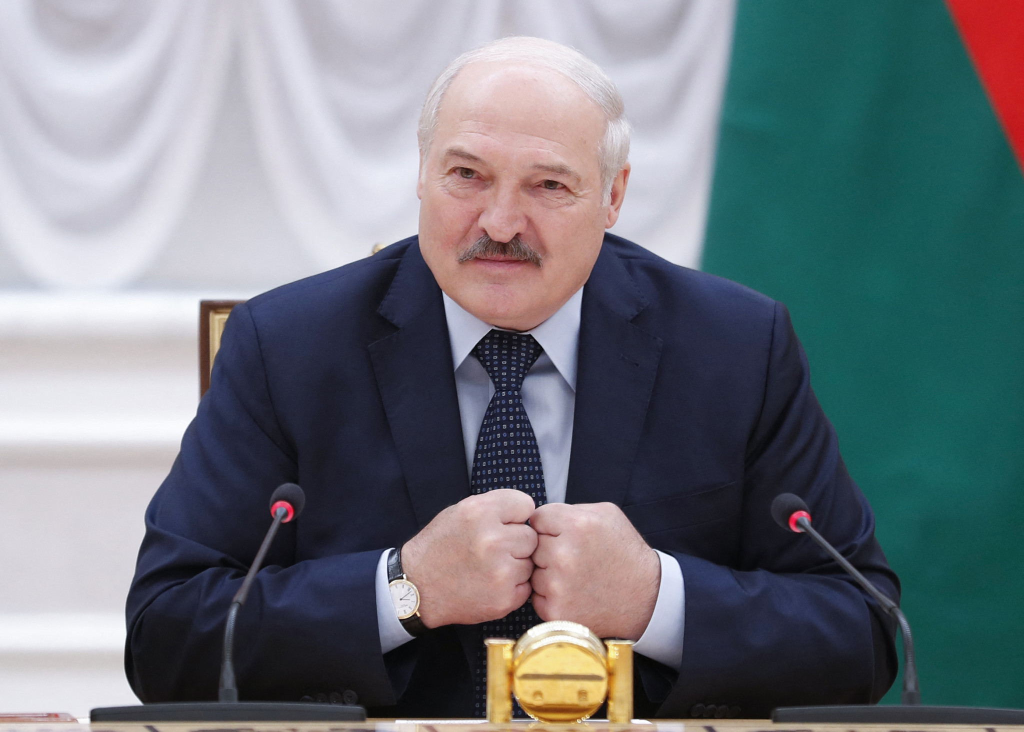Belarus was stripped of hosting a World Cup event after protests erupted against President Alexander Lukashenko ©Getty Images