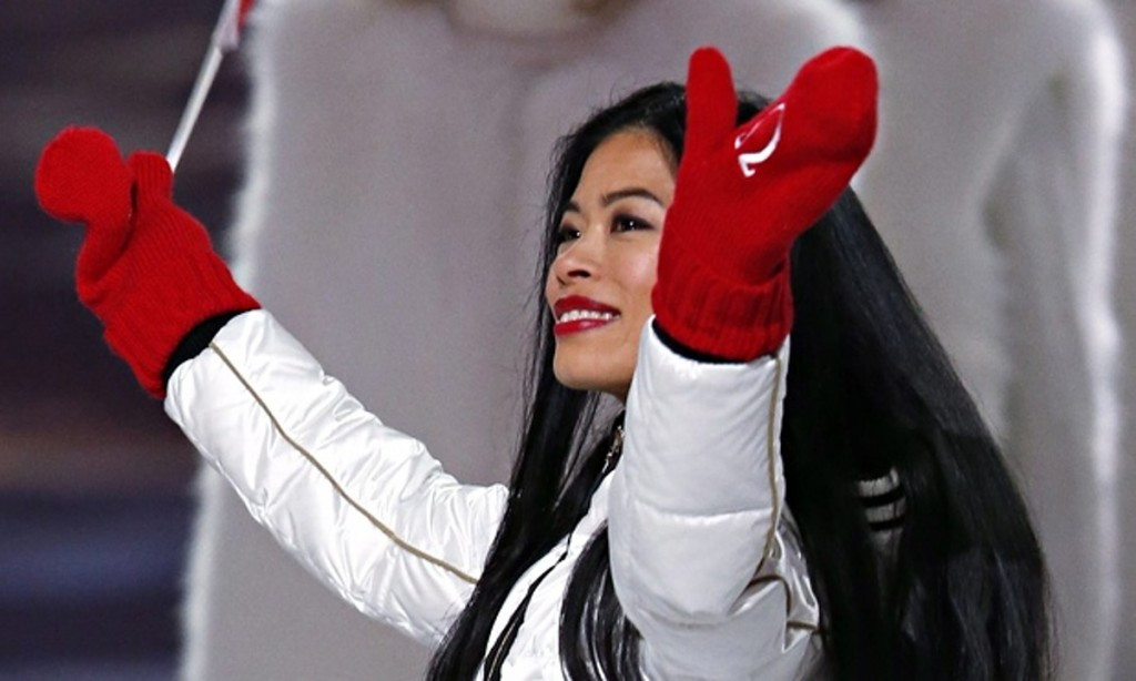 Vanessa Mae was the first woman to represent Thailand in the Winter Olympics ©Getty Images