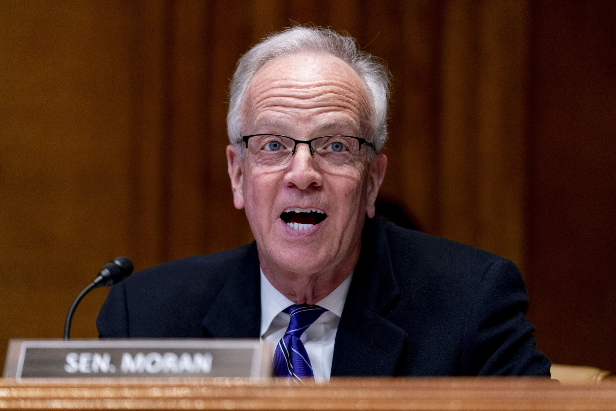 Jerry Moran is one two US Senators to ask the DOJ to expand its review into its decision to not criminally charge FBI agents ©Getty Images