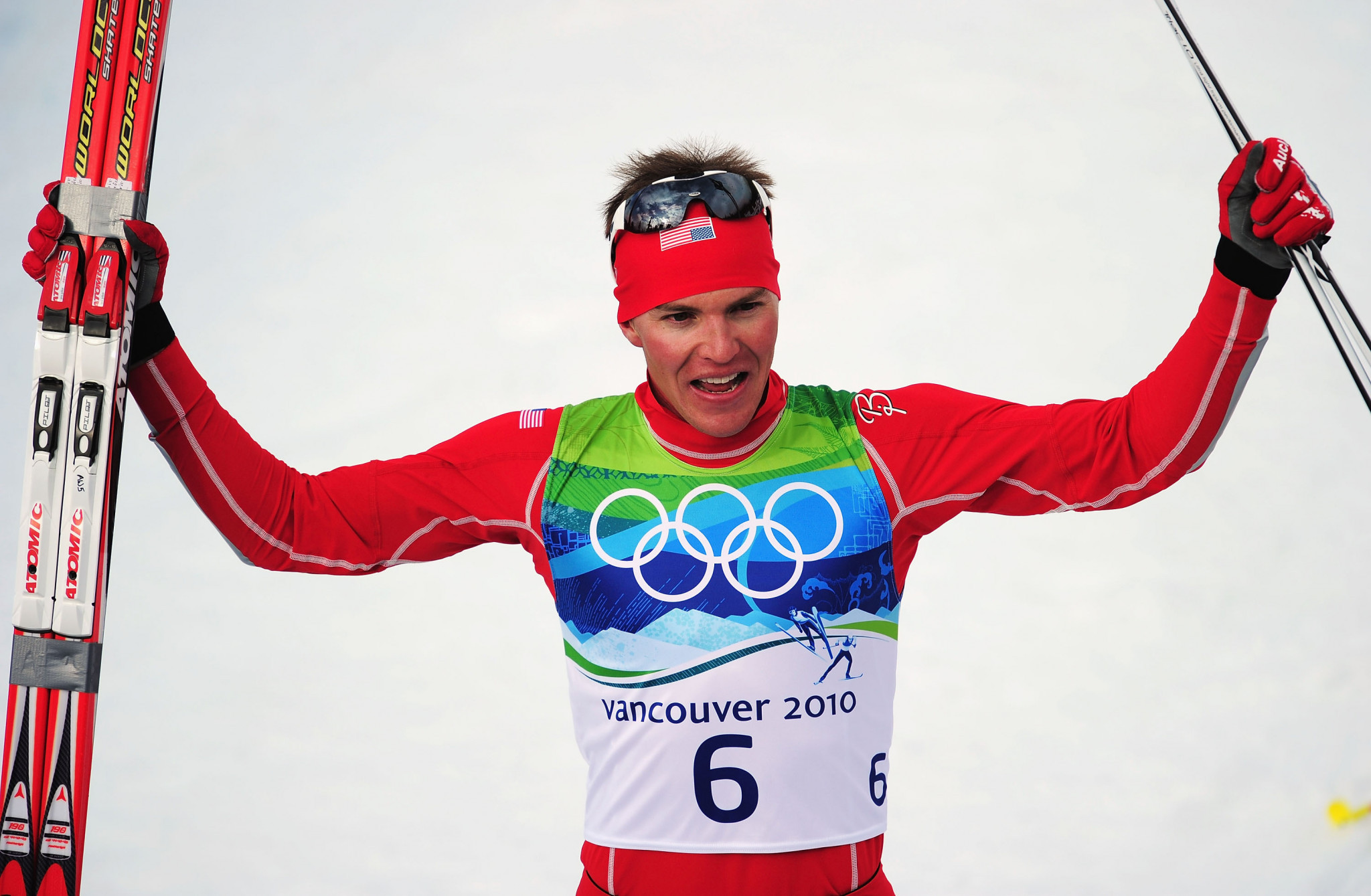 Bill Demong won gold in the Nordic combined men’s individual large hill at Vancouver 2010 and also bagged silver in the men’s team large hill ©Getty Images 