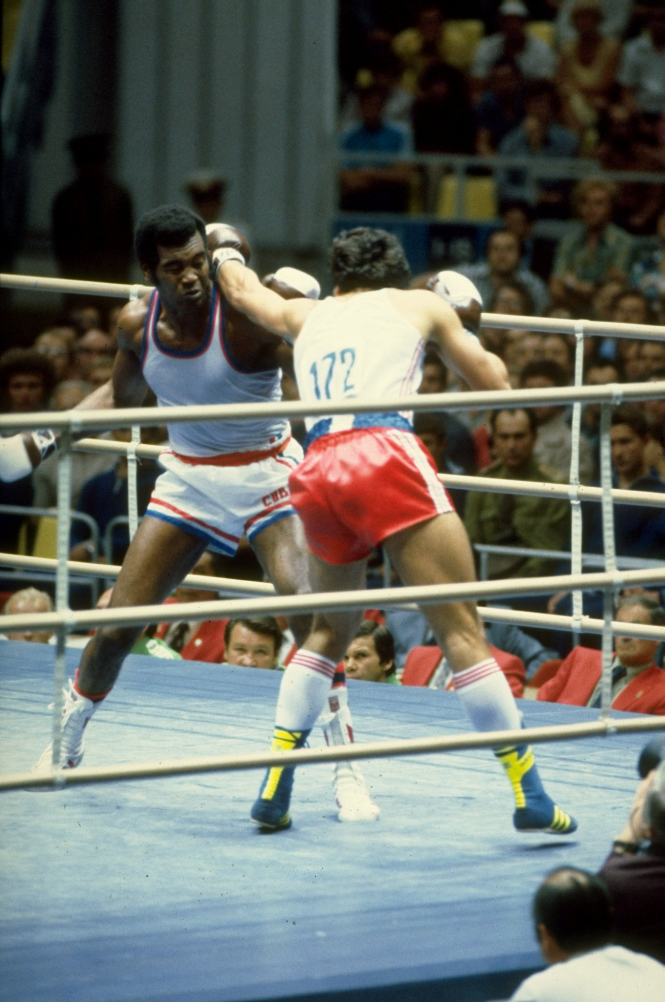 Teofilio Stevenson won three successive Olympic heavyweight gold medals from 1972 to 1980 but refused all offers to turn professional ©Getty Images