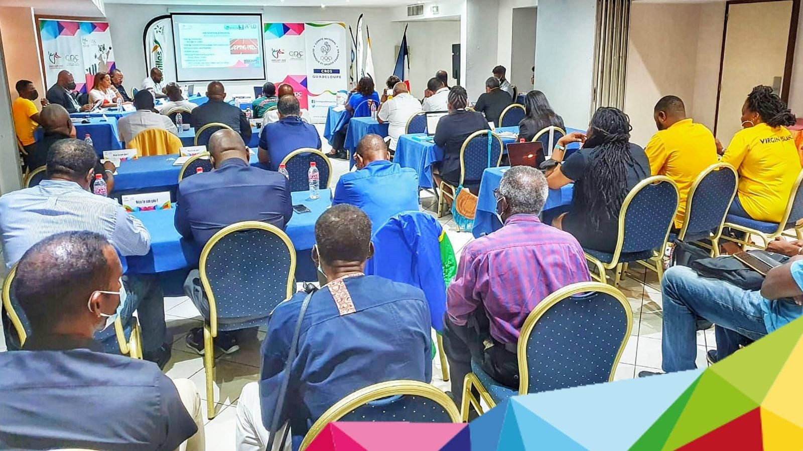 Many representatives of countries due to compete at this year's Caribbean Games attended the Chef de Mission Seminar in Guadeloupe ©CANOC