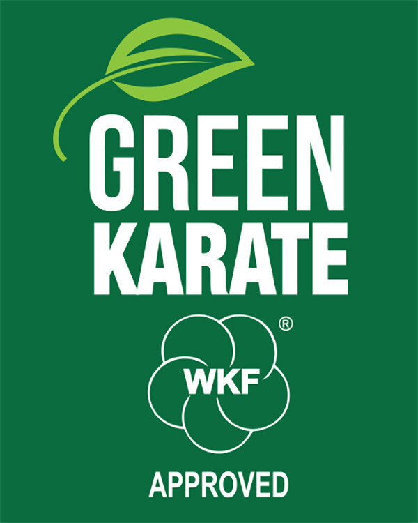 The Green Karate label is to appear on sustainable karate equipment ©WKF