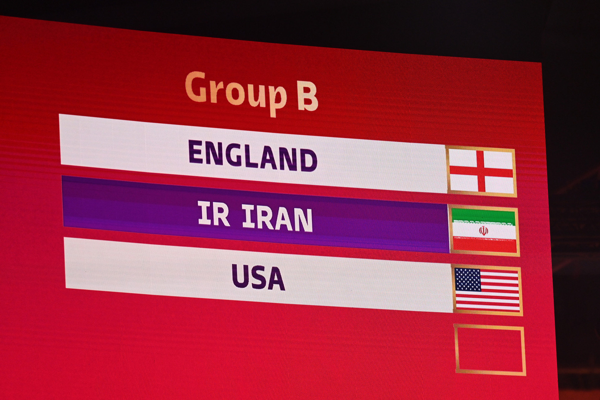 Iran's FIFA World Cup draw will see the national team meet countries it has poor relations with ©Getty Images