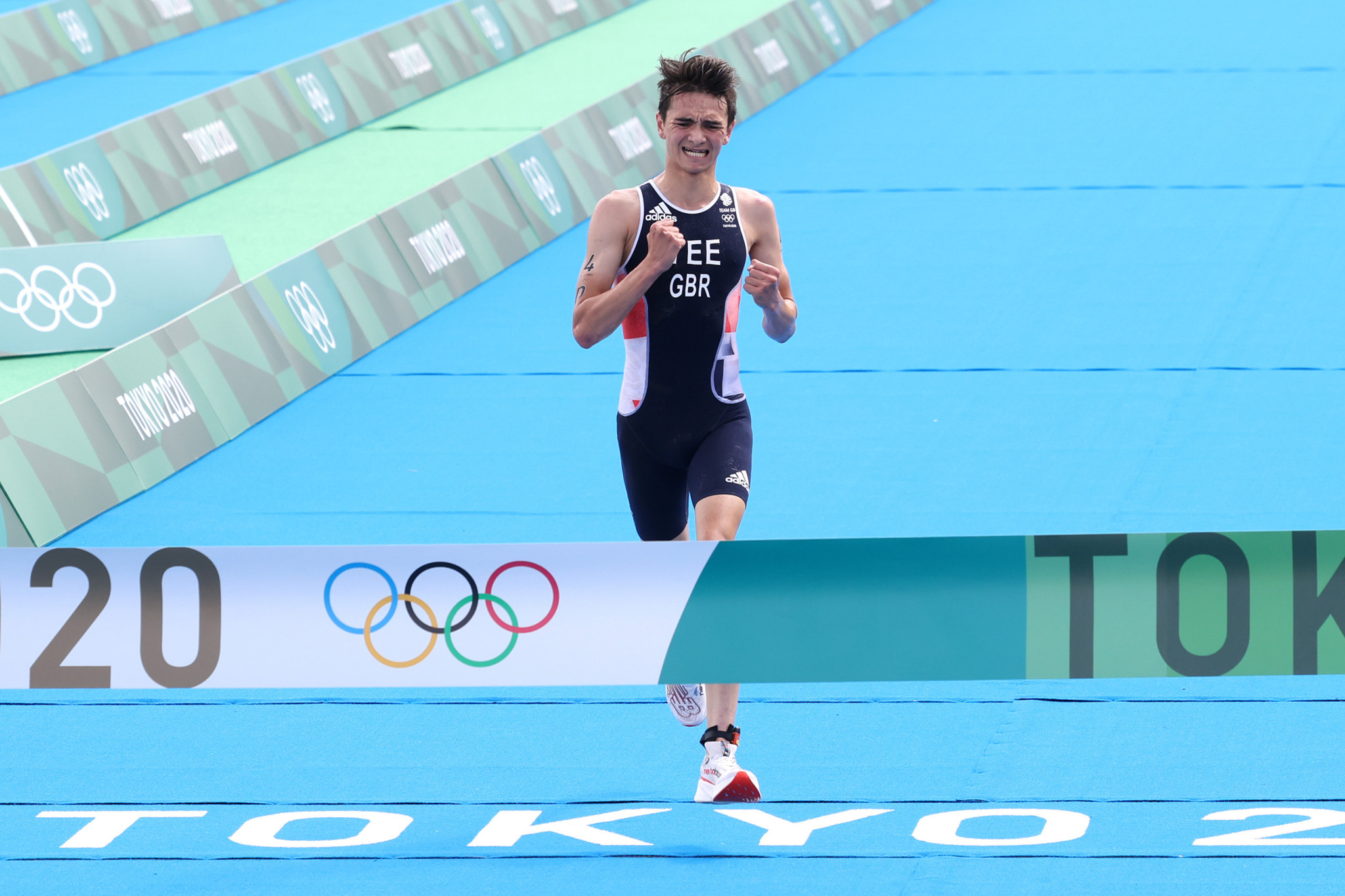 Tokyo 2020 gold medallist Alex Yee is hoping for a win at the Arena Games Triathlon Series in Munich tomorrow © Getty Images