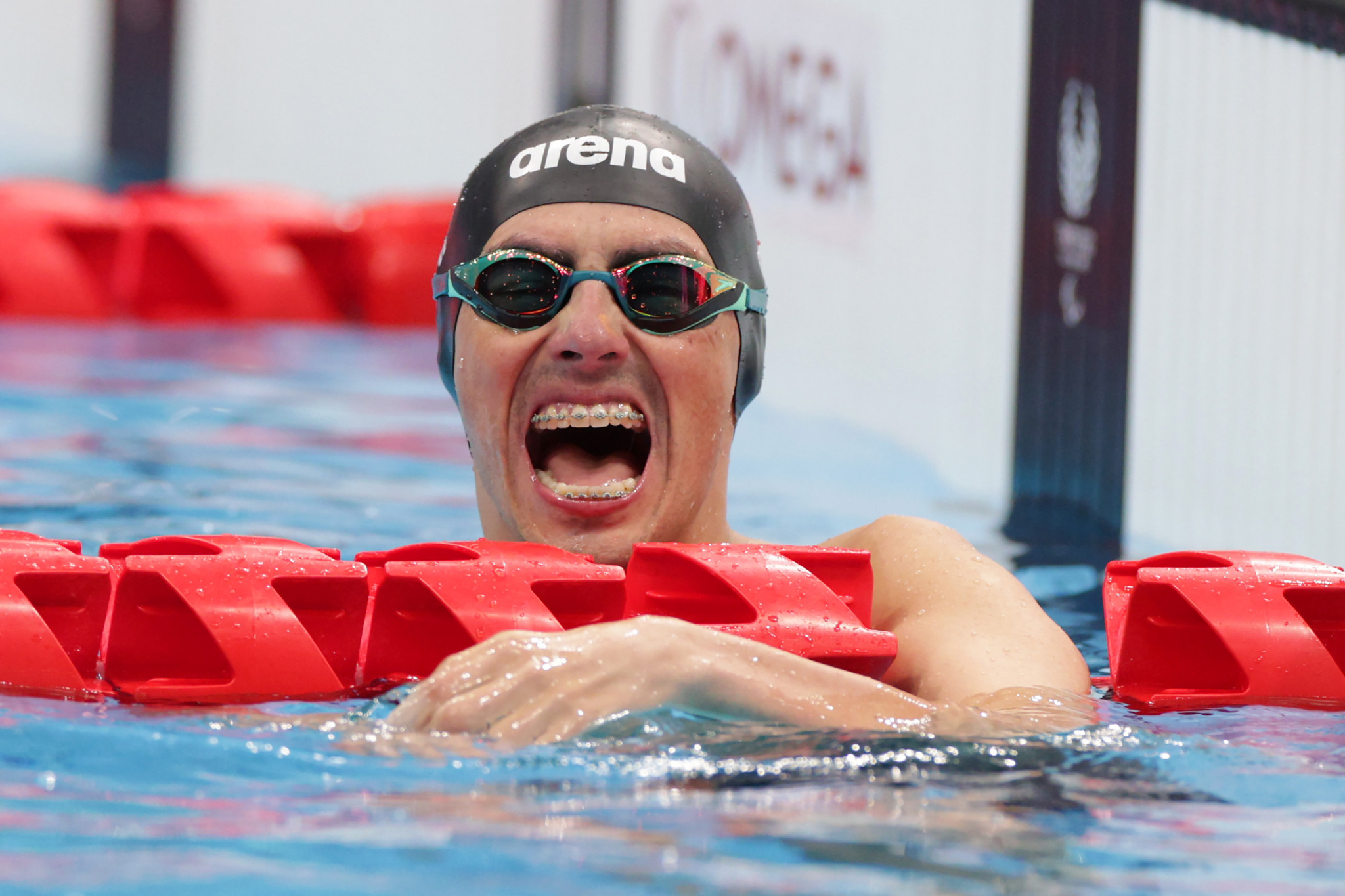 Alberto Abarza was the only non-American winner on day two of the Para Swimming World Series leg in Indianapolis ©Getty Images
