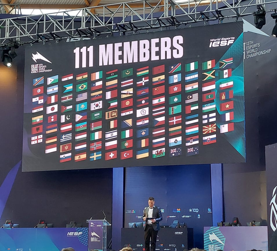 The new UESF members will be able to compete in this year's World Esports Championships ©ITG