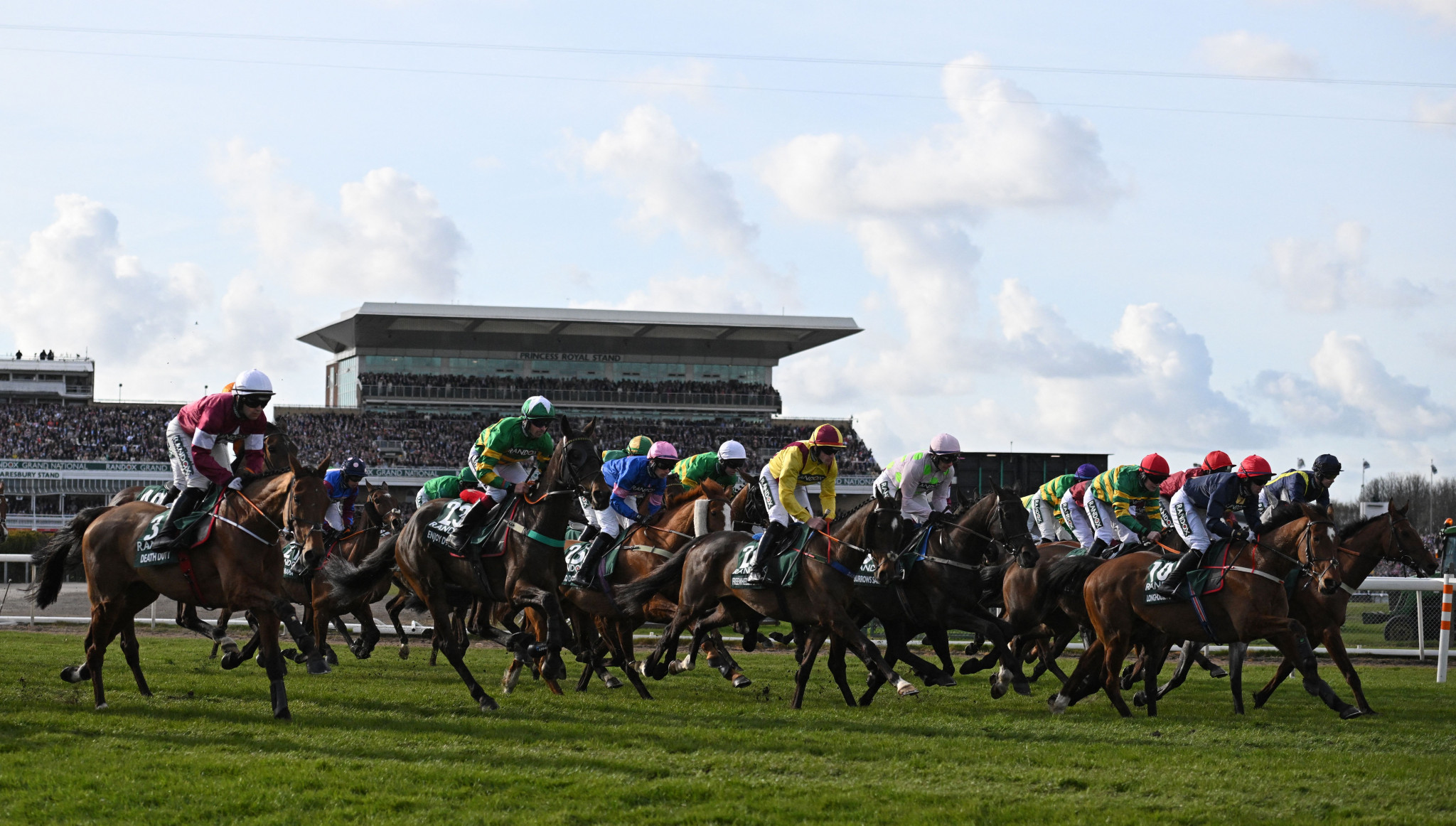 This year's Grand National took place yesterday at Aintree Racecourse ©Getty Images