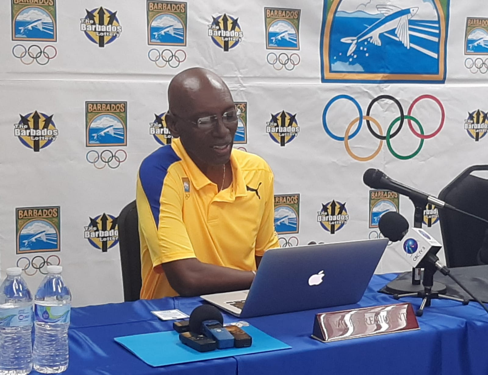 Cameron Burke says the BOA is working to secure additional funding to help send Barbados' athletes to the Paris 2024 Olympic Games ©BOA