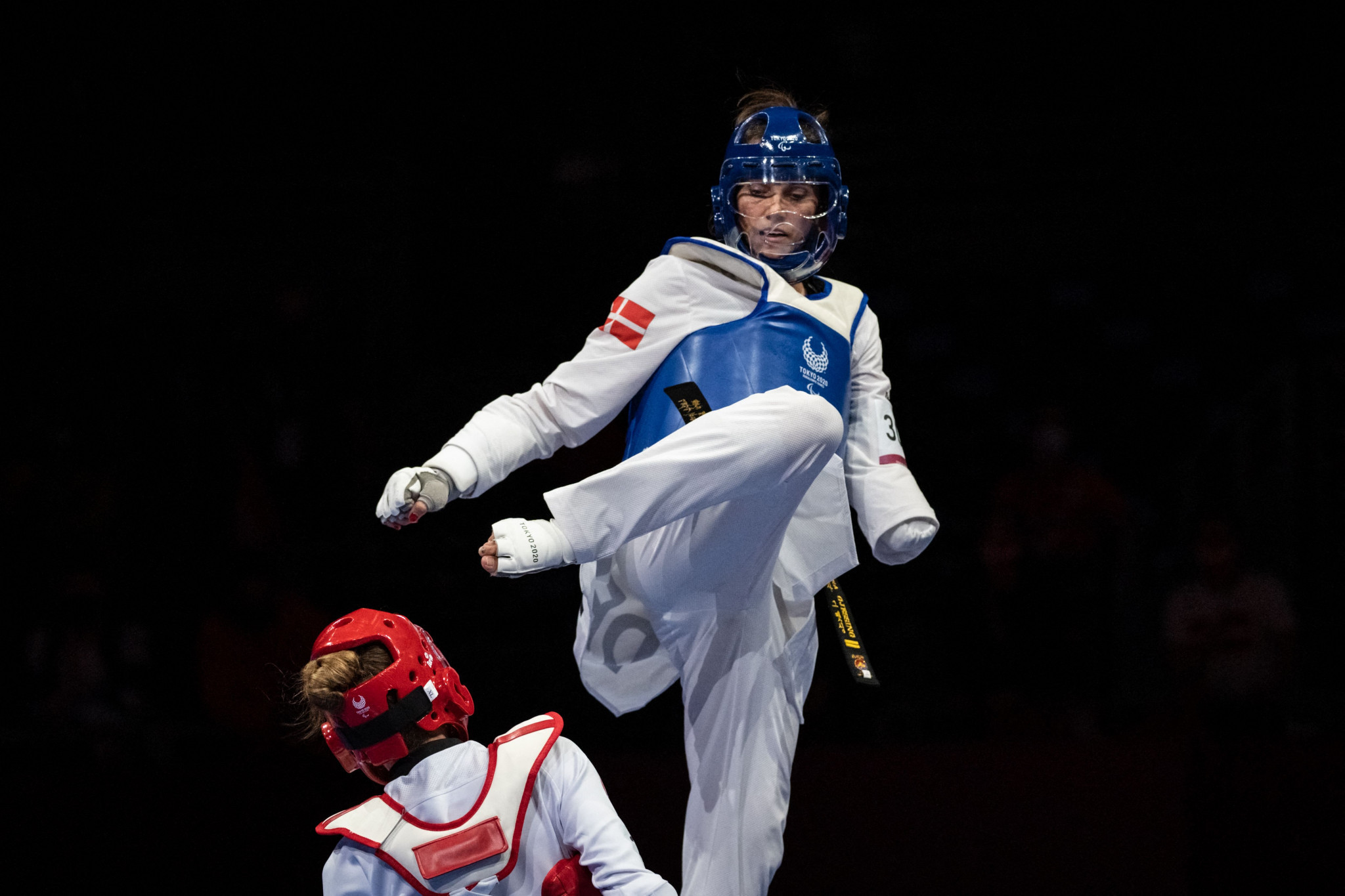 Lisa Kjær Gjessing spearheaded the fundraising event for Ukrainian taekwondo players ©Getty Images