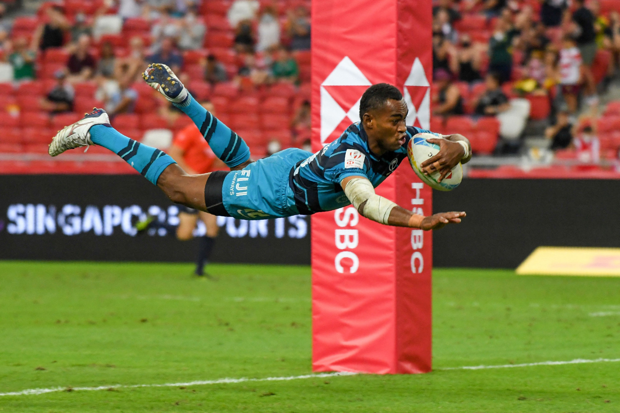 Fiji win Tokyo 2020 final rematch at World Rugby Sevens Series in Singapore