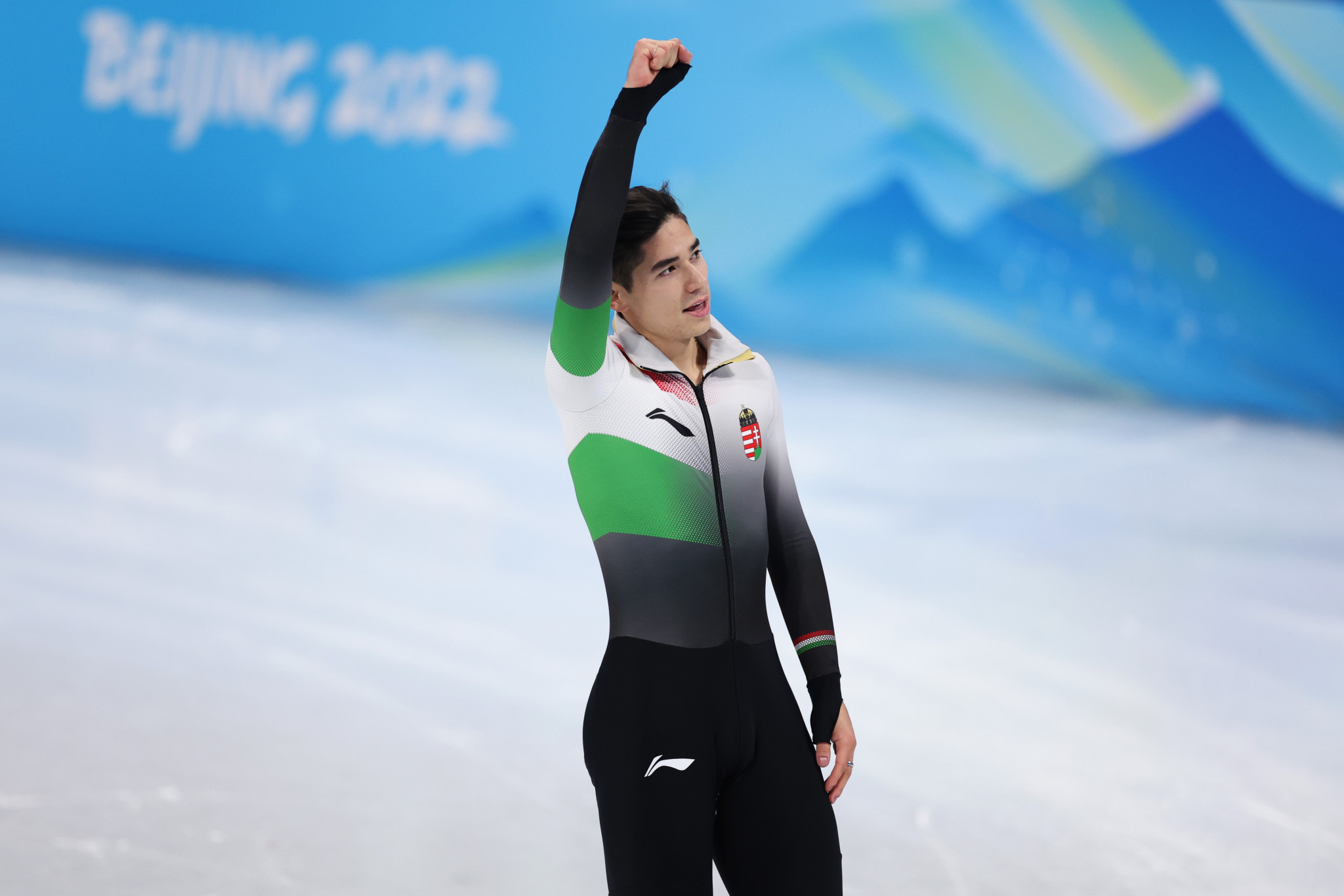 Shaoang Liu retained his overall title at the World Short Track Speed Skating Championships ©Getty Images