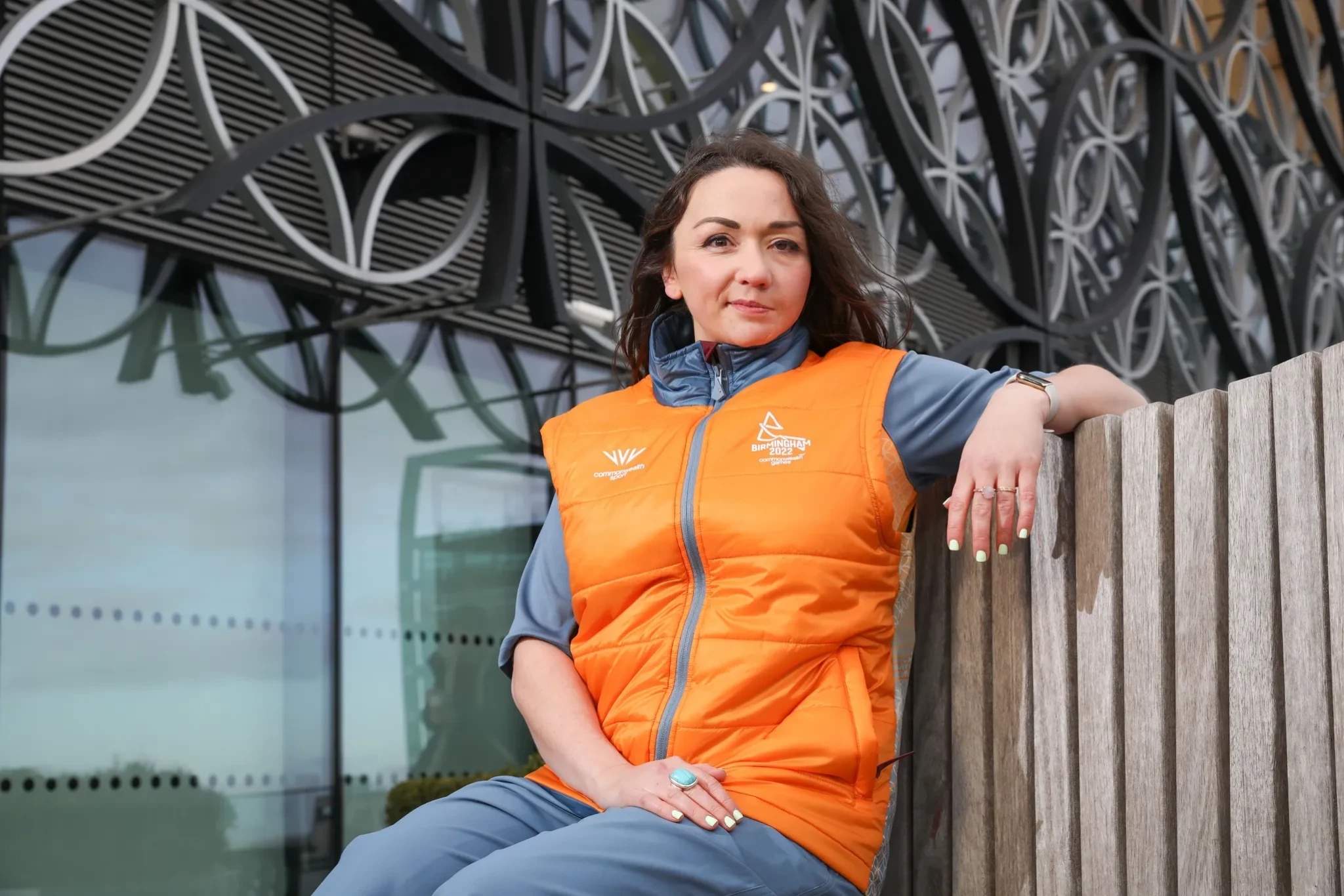 A gilet, polo shirt, waterproof jacket, and flat cap have been released for the event's volunteers in addition to lightweight trousers ©Birmingham 2022