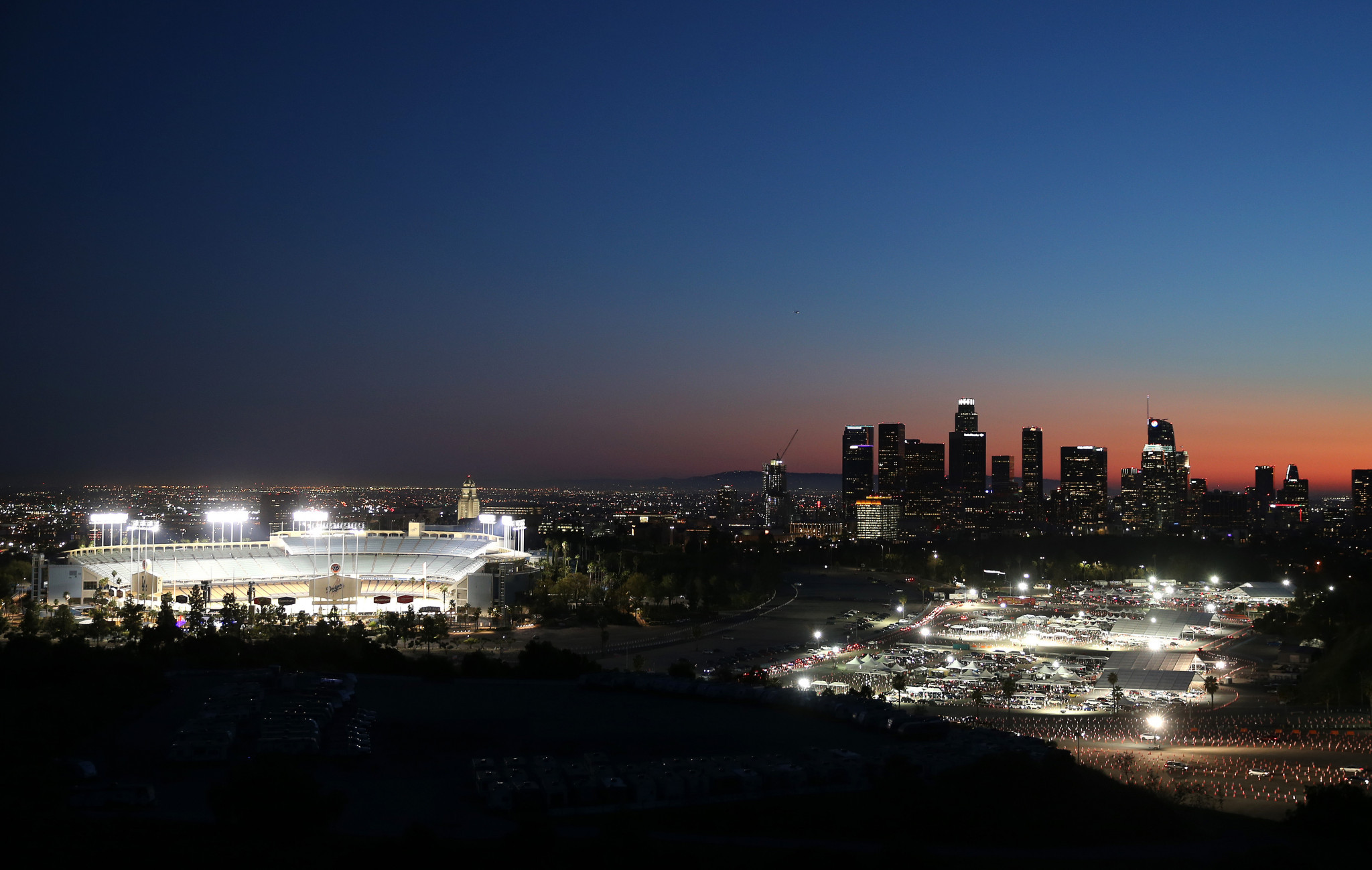 The Games Agreement was signed in December by Los Angeles 2028 and the city ©Getty Images