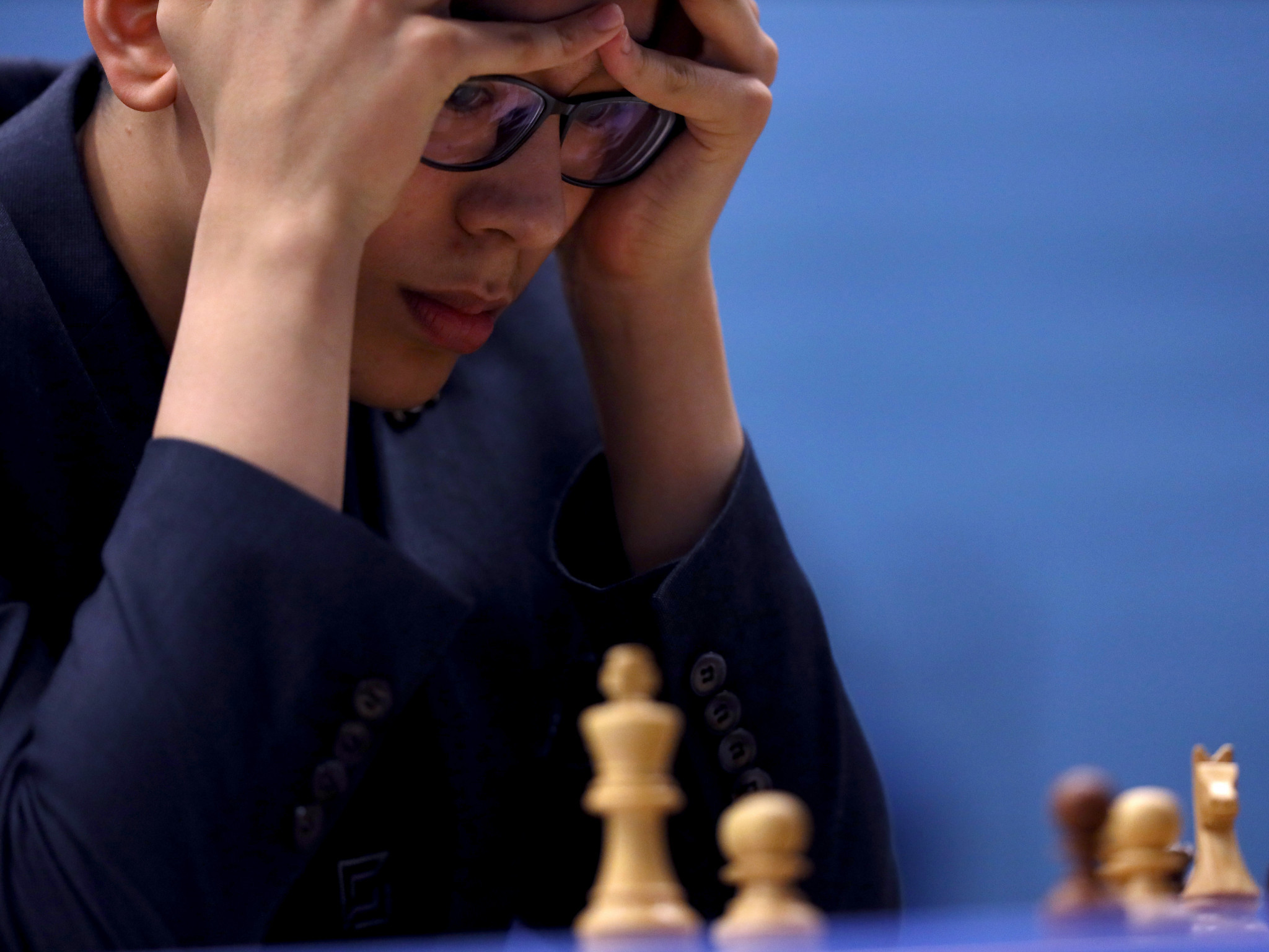 Nodirbek Abdusattorov won the men's rapid tournament last time out ©Getty Images 