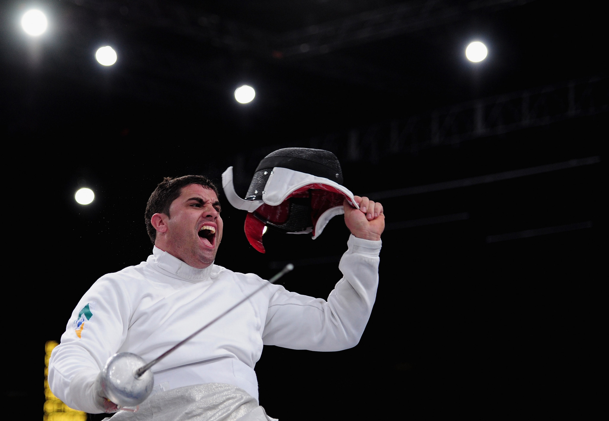 London 2012 Paralympic champion Jovane Guissone leads hosts Brazil's hopes in the men's épée B in São Paulo ©Getty Images