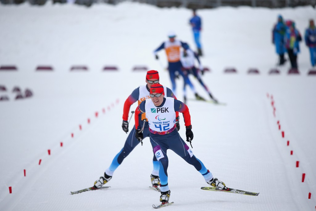 Russia produced a dominant display to win both relays at the IPC Biathlon and Cross-Country World Cup ©Getty Images