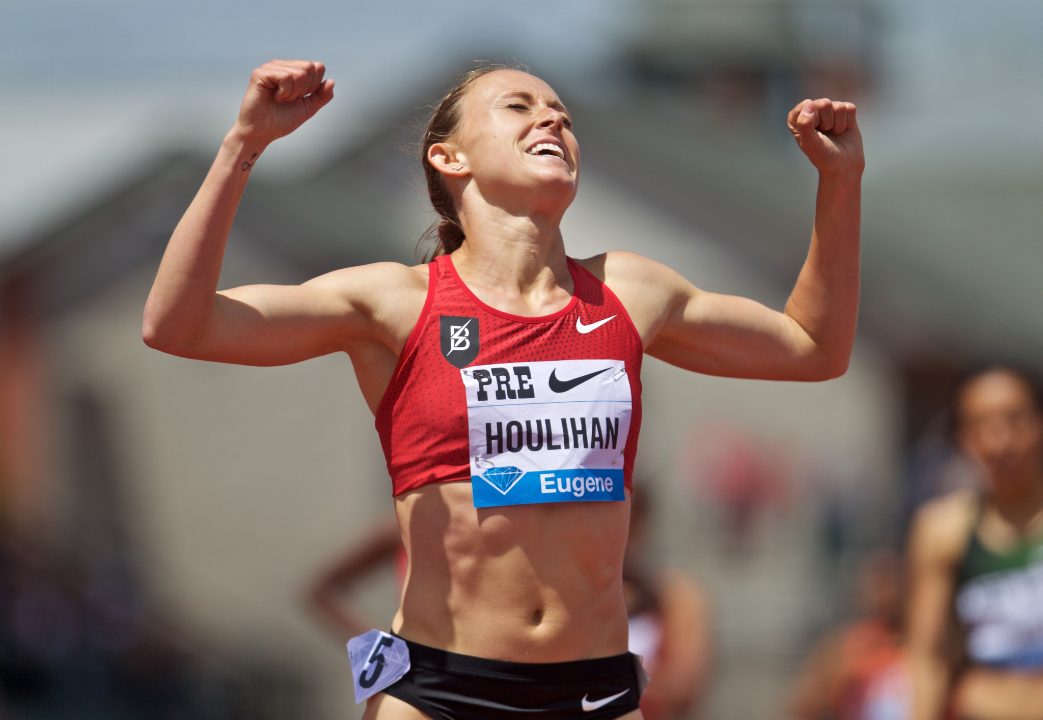 American middle-distance runner Shelby Houlihan was handed a four-year doping ban shortly before the Tokyo 2020 Olympics ©Getty Images