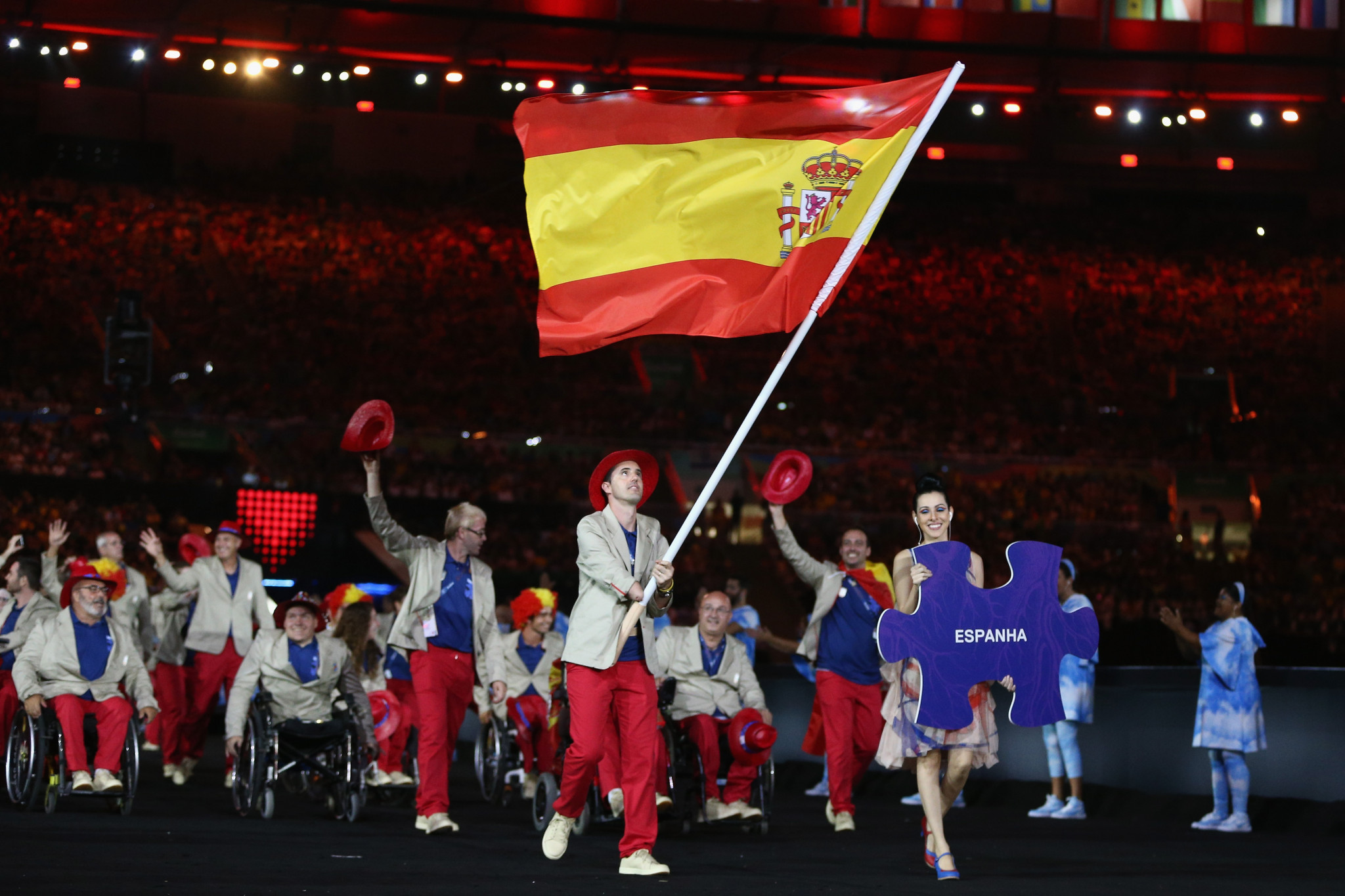 The Spanish Paralympic Committee has partnered with Dingonatura ©Getty Images