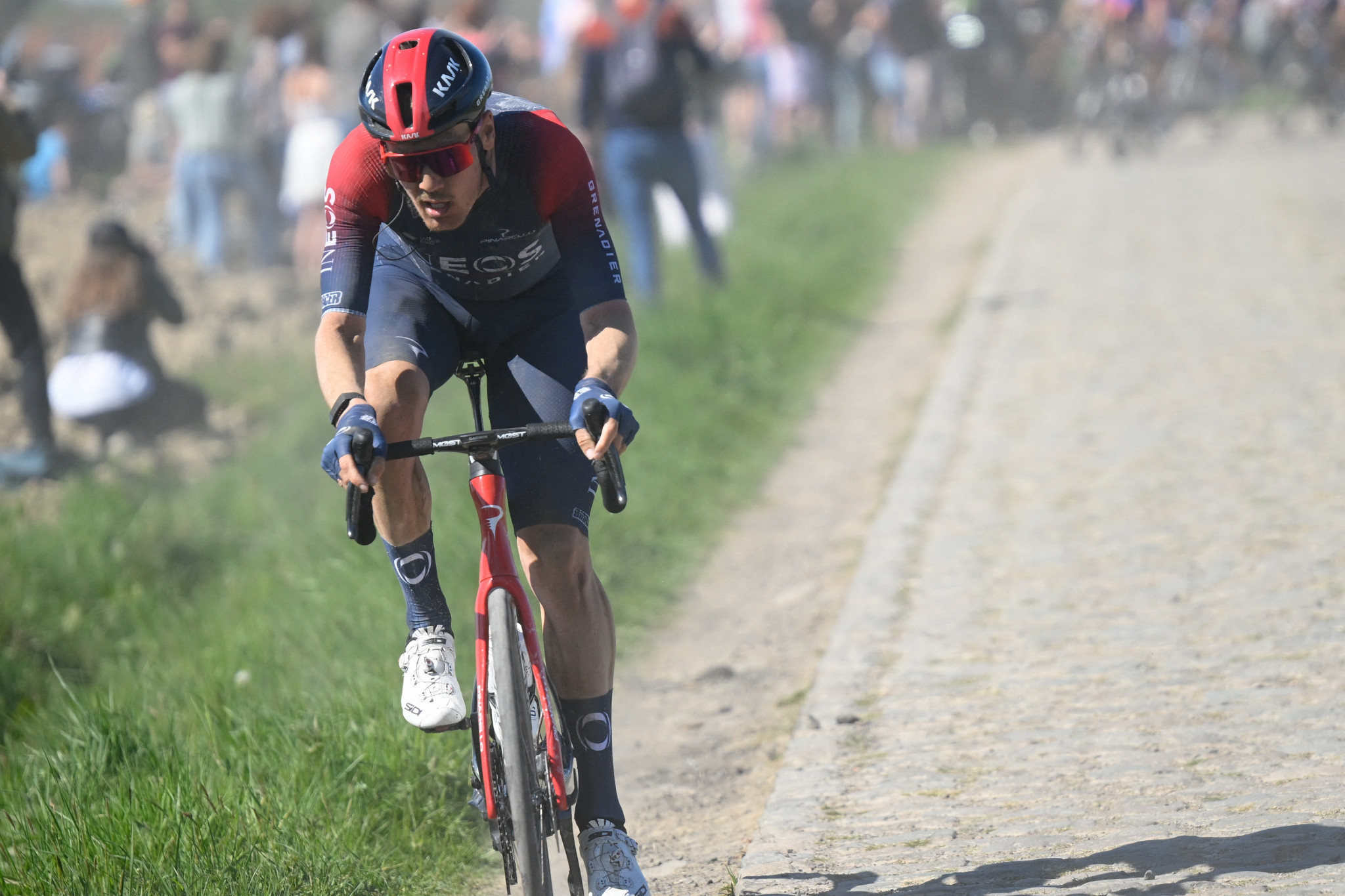 Van Baarle becomes first Ineos Grenadiers rider to win Paris-Roubaix