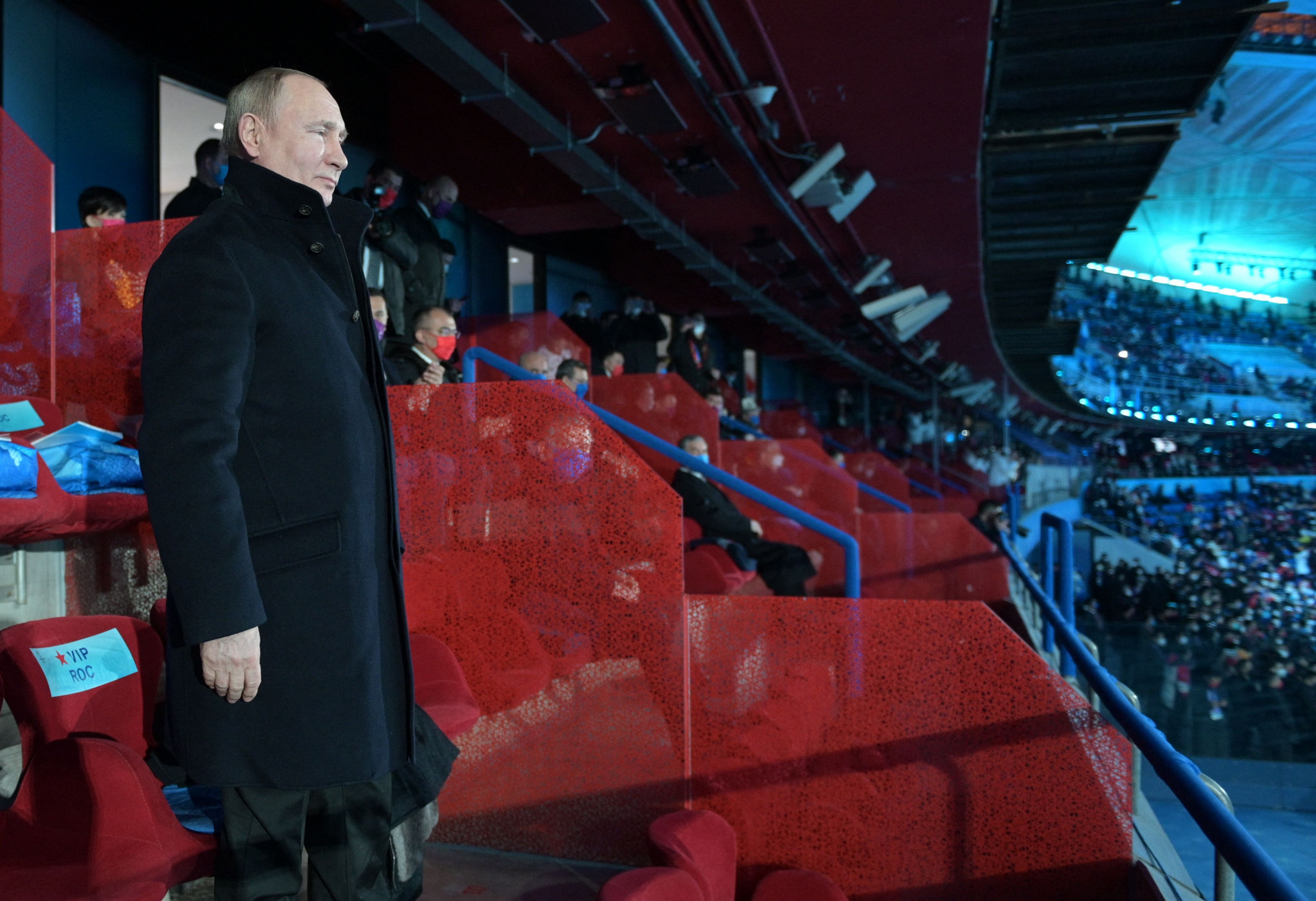 Russia's President Vladimir Putin was at the Beijing 2022 Winter Olympics in February, but has since had the Olympic Order withdrawn by the IOC ©Getty Images