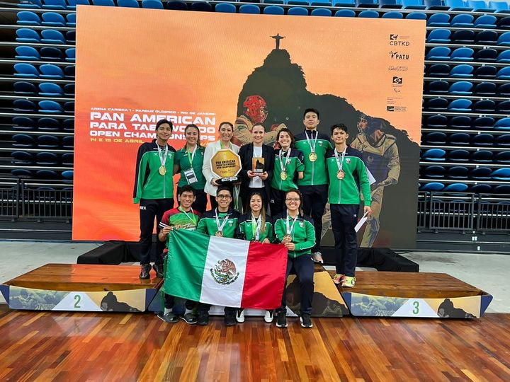 Mexico won the most gold medals at the Para Pan American Championships ©Federación Mexicana de Taekwondo AC/Facebook