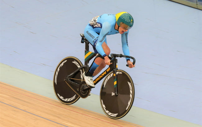 Australian Para cyclist Gordon Allan has broken the C2 flying 200 metres time trial world record ©Paralympics Australia